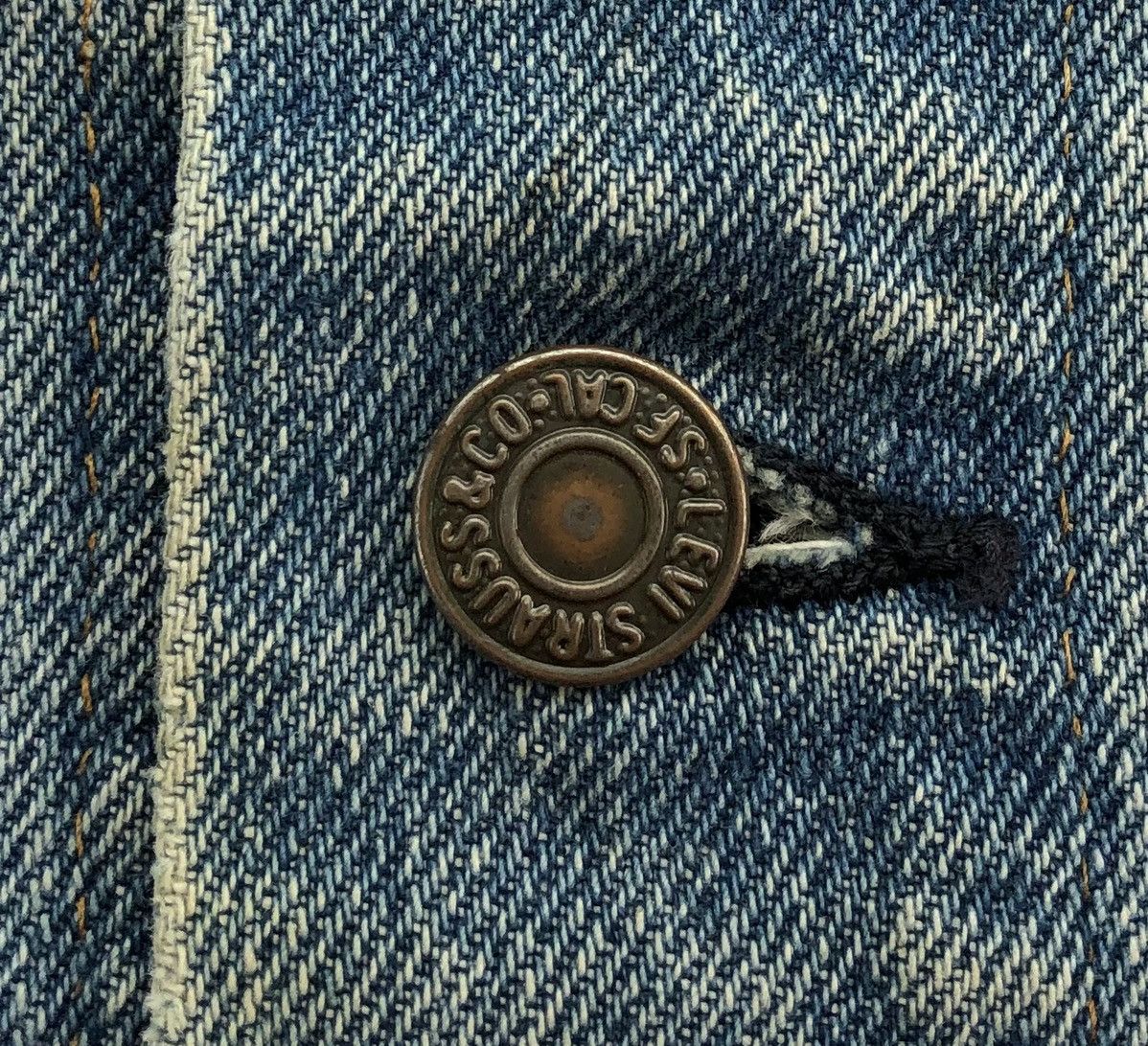 Levi's Vintage 70s Levis Denim Trucker Jacket Size US M / EU 48-50 / 2 - 7 Thumbnail
