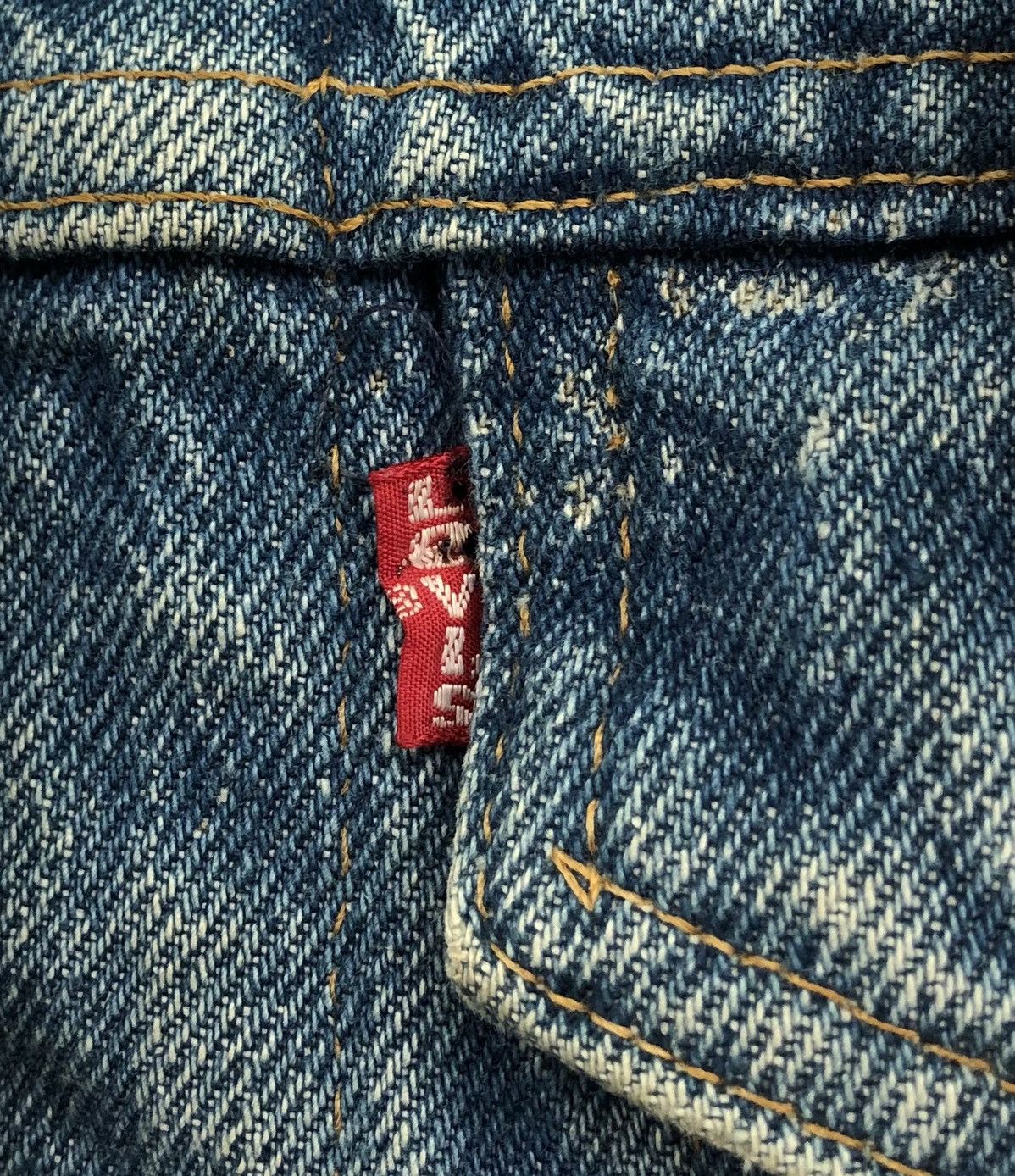 Levi's Vintage 70s Levis Denim Trucker Jacket Size US M / EU 48-50 / 2 - 9 Thumbnail