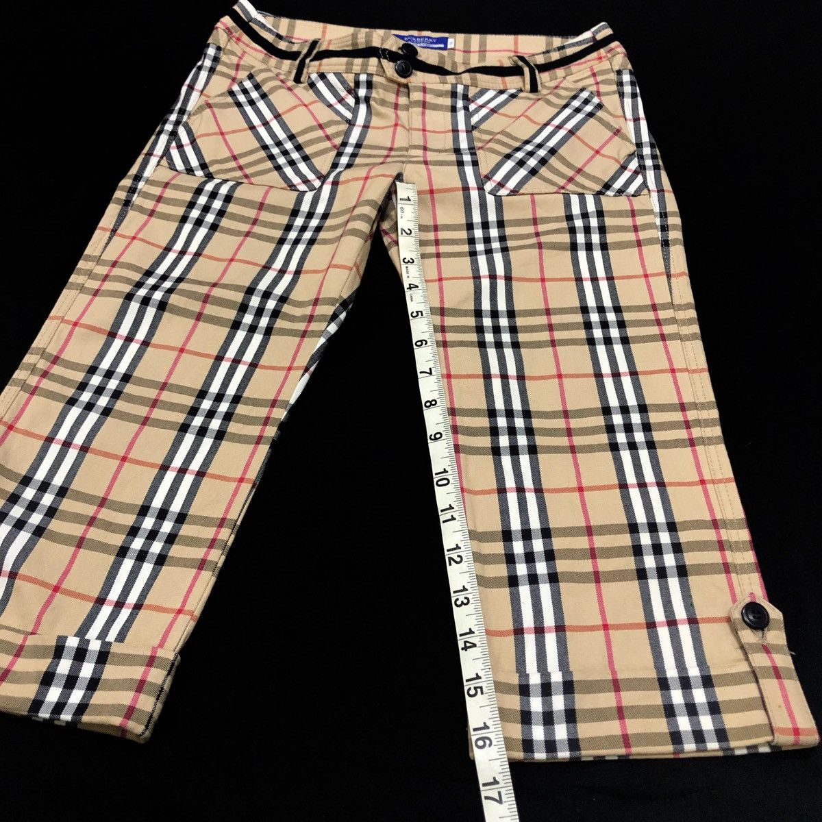 Burberry Burberry London Blue Label 3/4Quarter Pant Women Size 29" - 19 Thumbnail