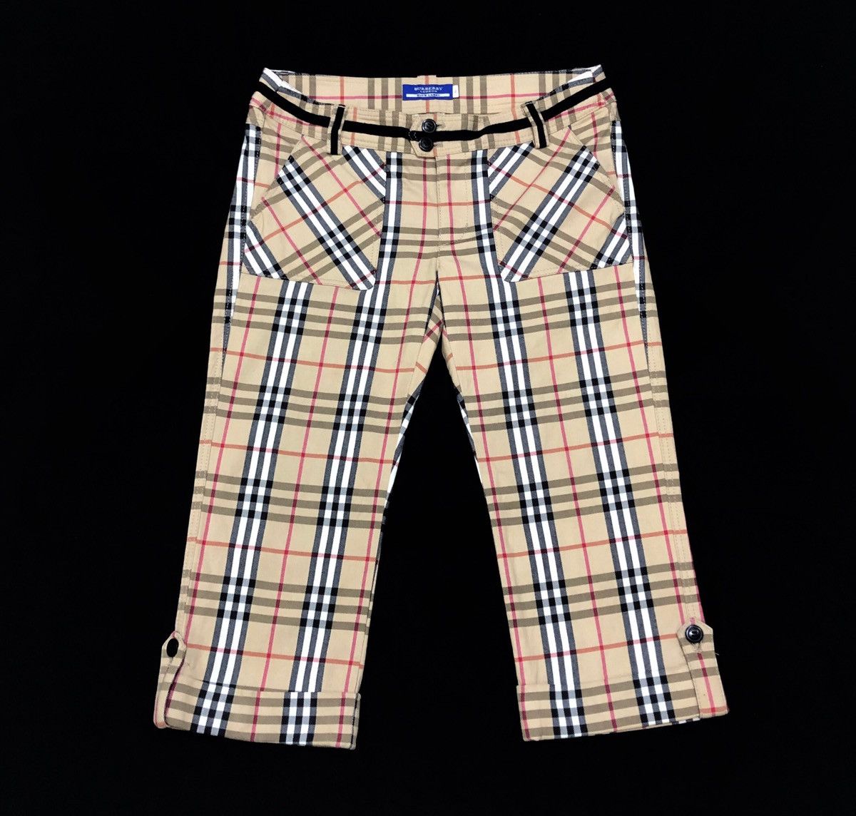 Burberry Burberry London Blue Label 3/4Quarter Pant Women Size 29" - 1 Thumbnail