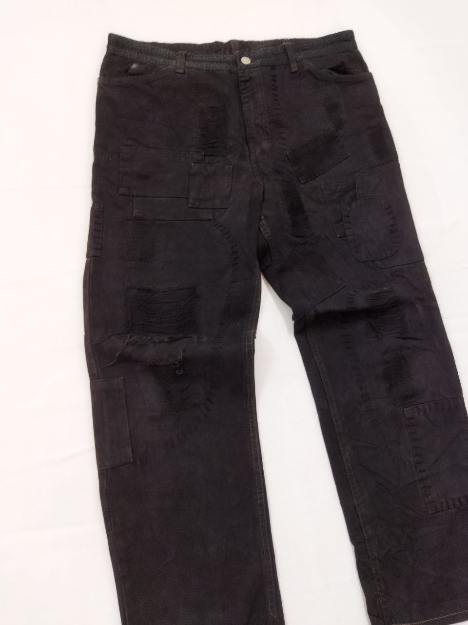 Levi's LEVI'S Custom Patches Boro Style Jeans Size US 34 / EU 50 - 12 Thumbnail
