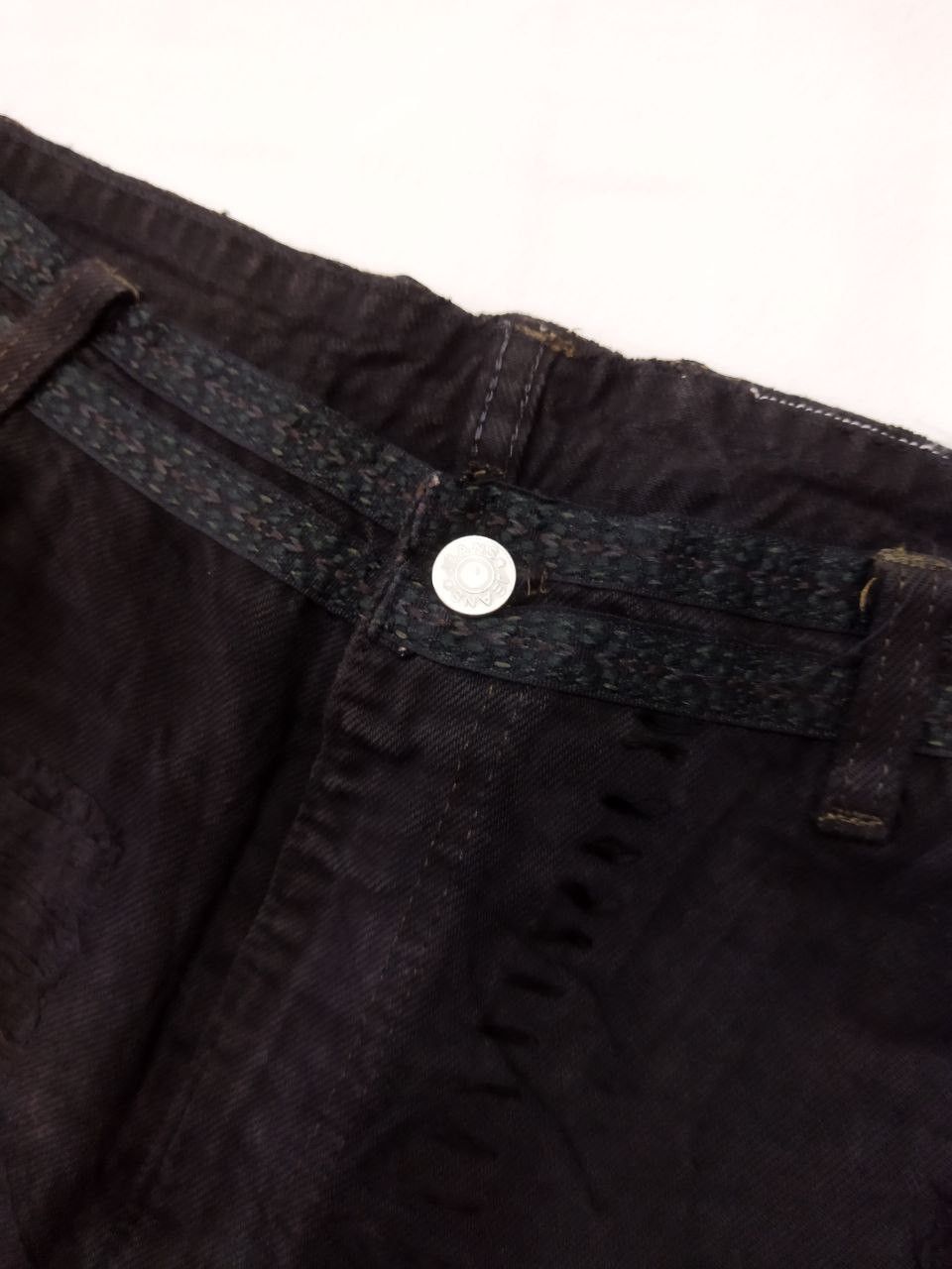 Levi's LEVI'S Custom Patches Boro Style Jeans Size US 34 / EU 50 - 7 Thumbnail