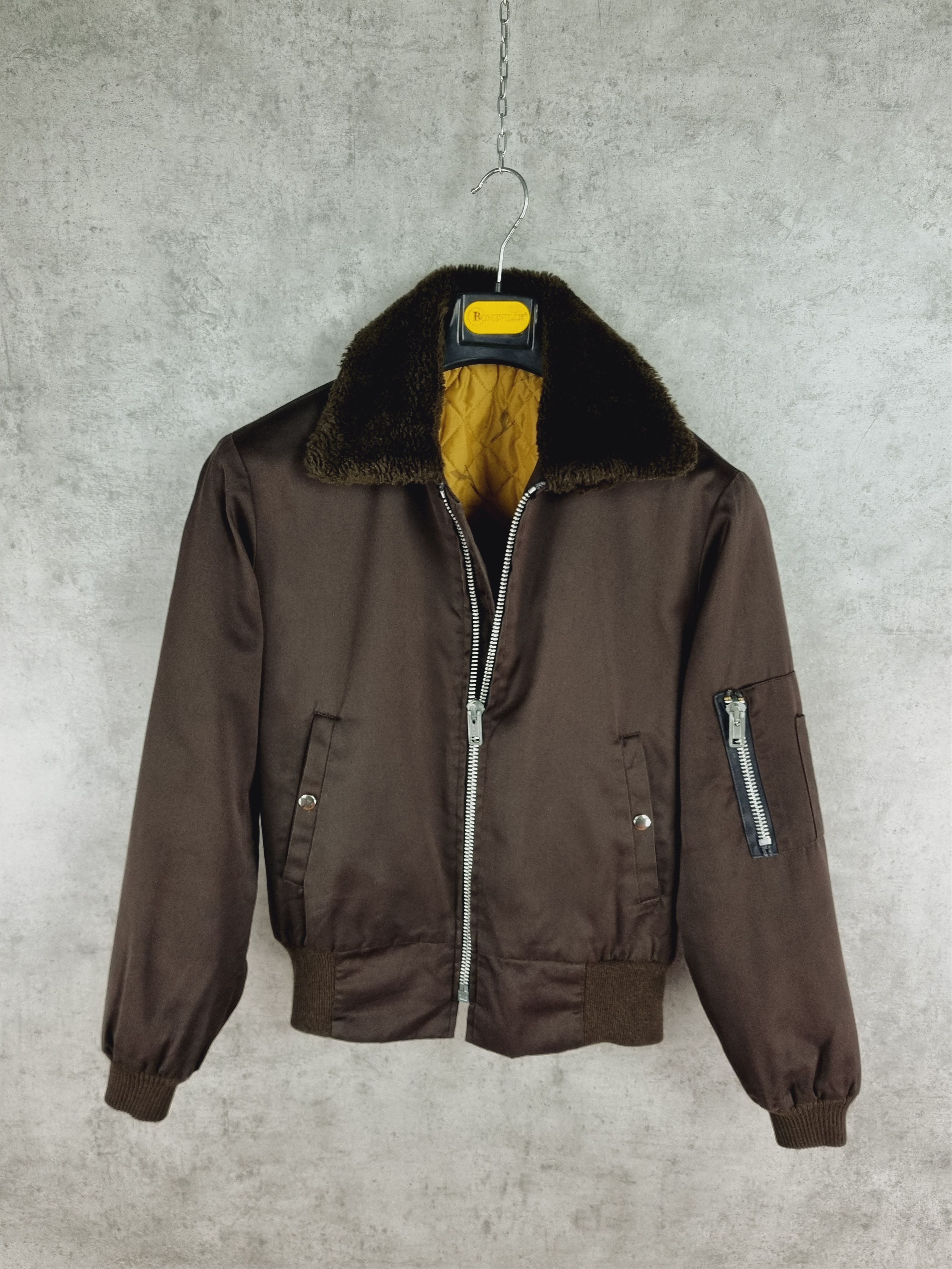 Cowboy Equipment 70s Rare Tedder Nino-Flex Bomber Aviator Jacket Tyler Style Size US S / EU 44-46 / 1 - 3 Thumbnail