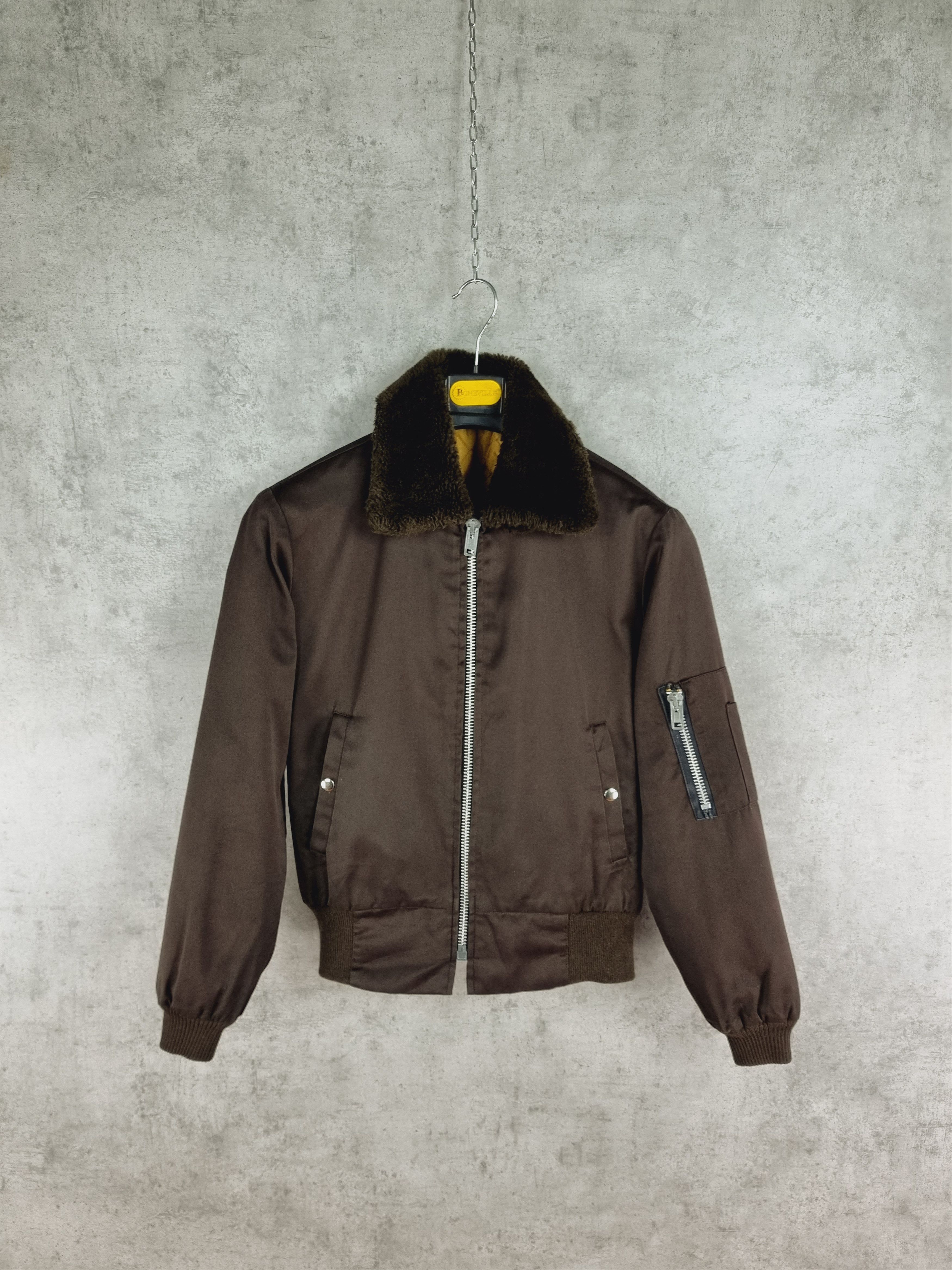 Cowboy Equipment 70s Rare Tedder Nino-Flex Bomber Aviator Jacket Tyler Style Size US S / EU 44-46 / 1 - 4 Thumbnail