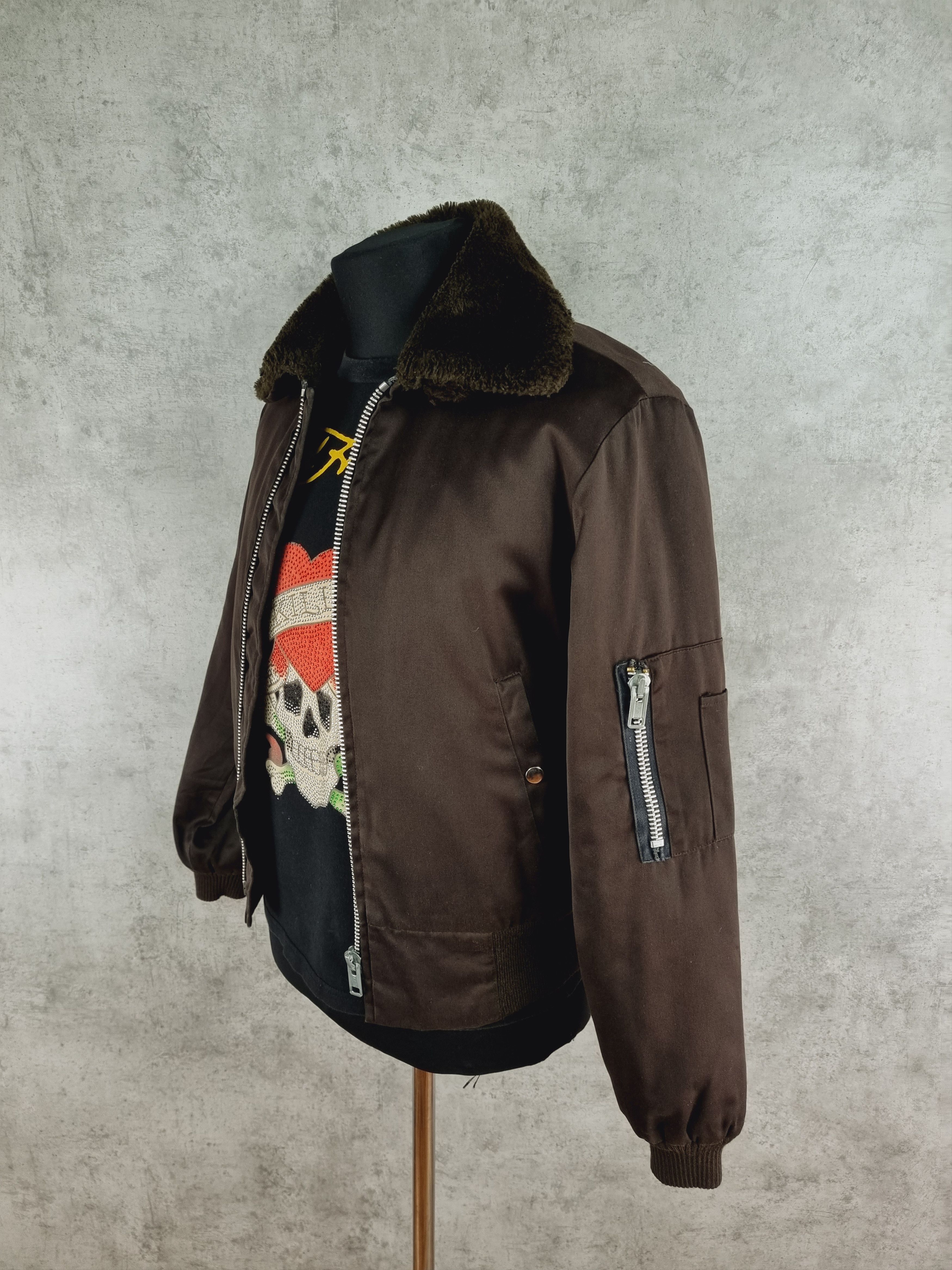Cowboy Equipment 70s Rare Tedder Nino-Flex Bomber Aviator Jacket Tyler Style Size US S / EU 44-46 / 1 - 1 Thumbnail