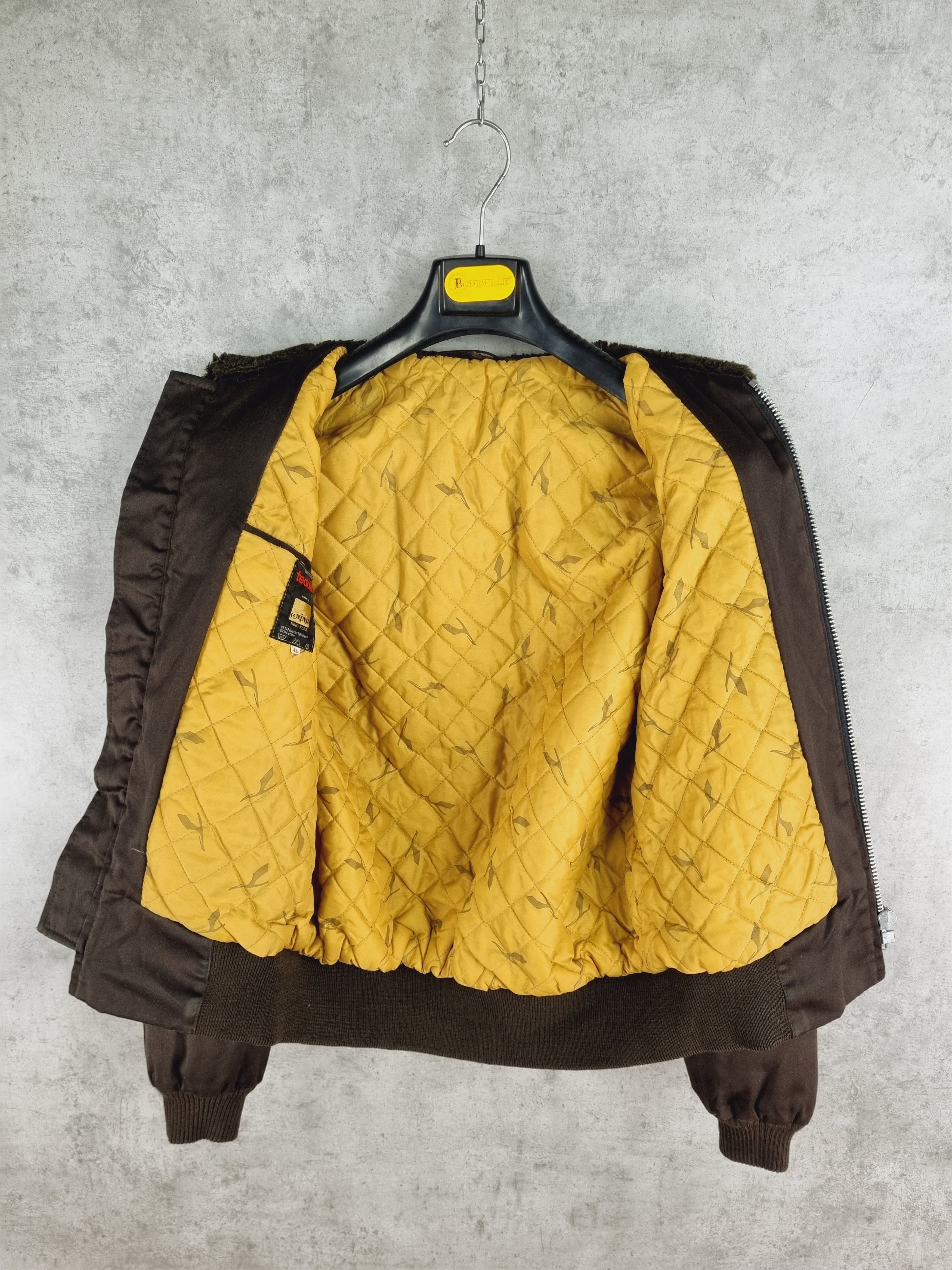 Cowboy Equipment 70s Rare Tedder Nino-Flex Bomber Aviator Jacket Tyler Style Size US S / EU 44-46 / 1 - 9 Thumbnail