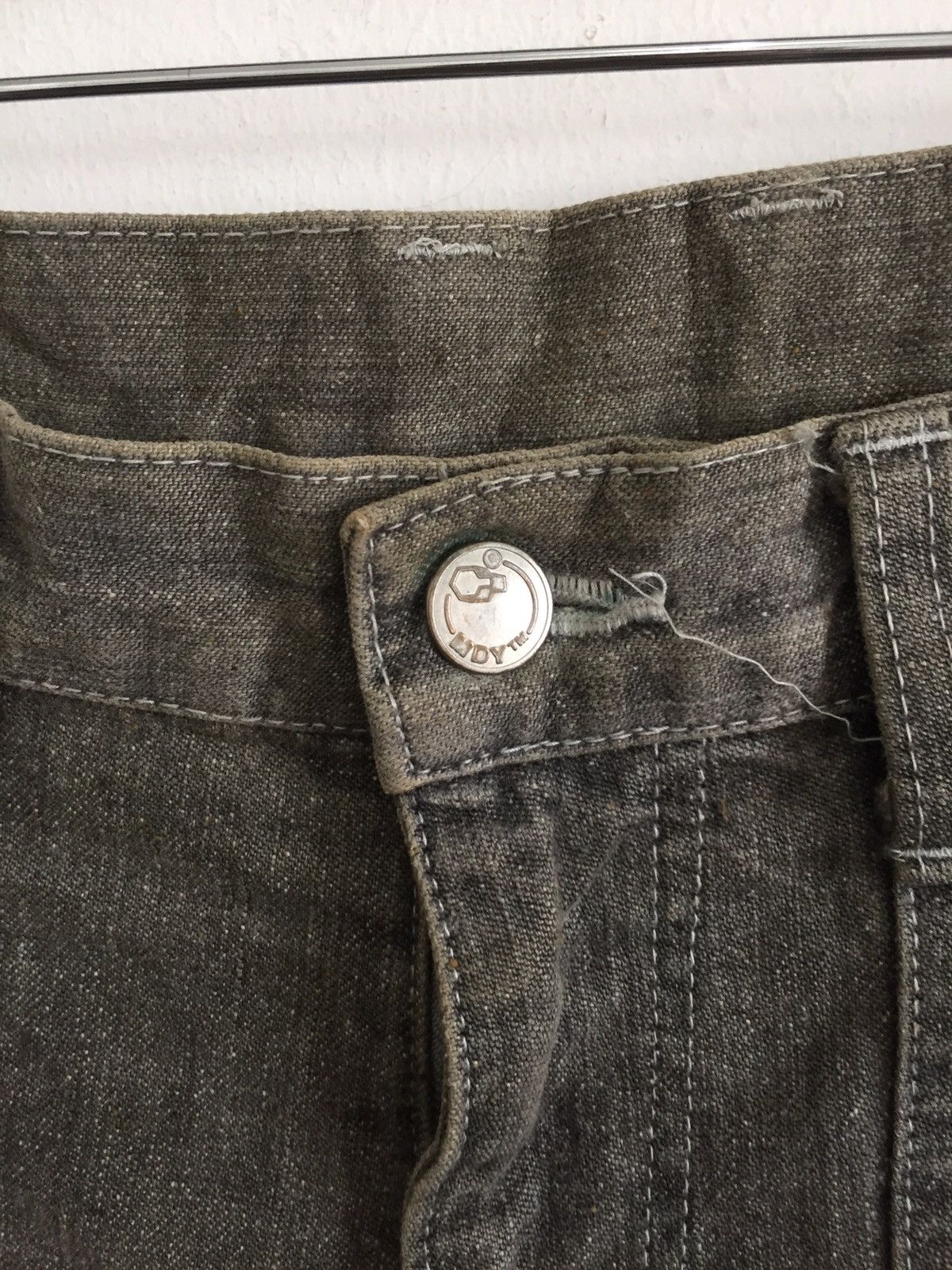 A.F.F.A. OG MackDaddy 🇯🇵 Anarchy Bondage Punk Zipper Denim Size US 36 / EU 52 - 3 Thumbnail