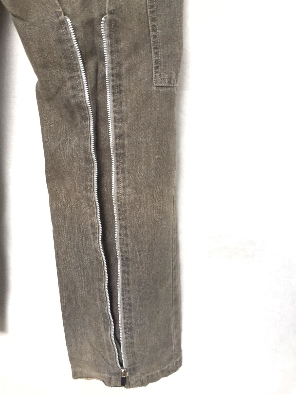 A.F.F.A. OG MackDaddy 🇯🇵 Anarchy Bondage Punk Zipper Denim Size US 36 / EU 52 - 12 Thumbnail