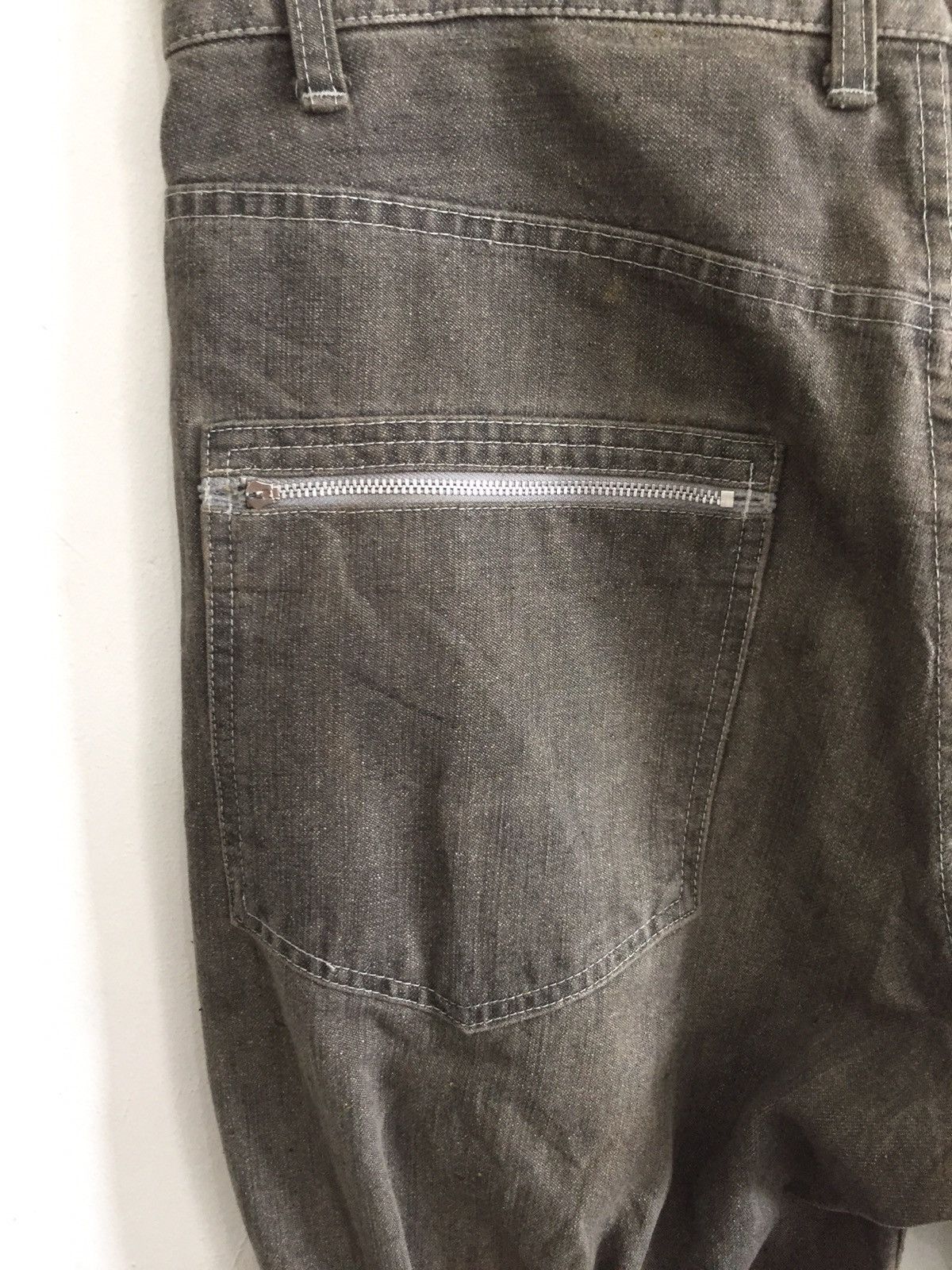 A.F.F.A. OG MackDaddy 🇯🇵 Anarchy Bondage Punk Zipper Denim Size US 36 / EU 52 - 7 Thumbnail