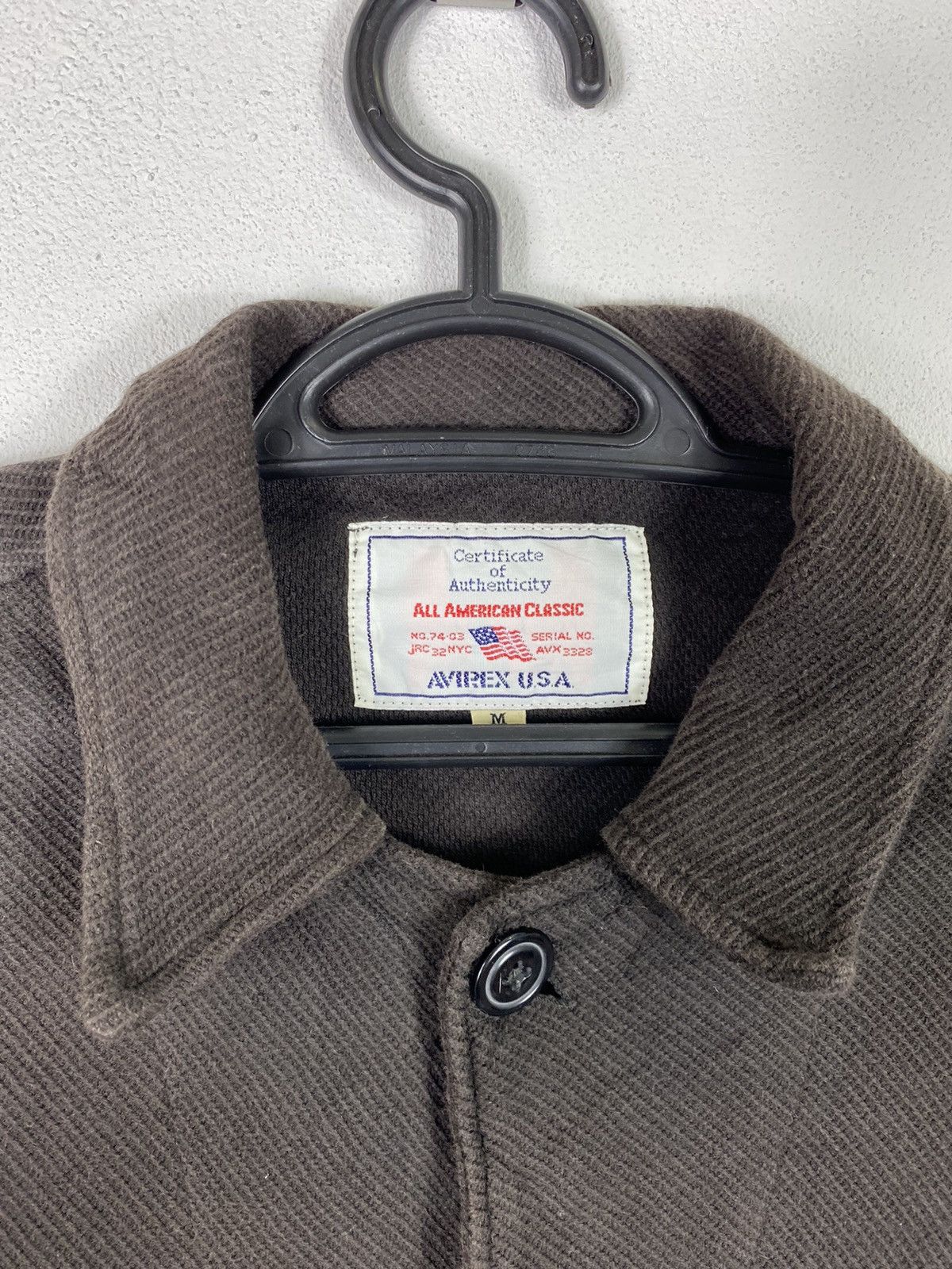 Avirex AVX 3328 VINTAGE DESIGN WORKER JACKET Size US M / EU 48-50 / 2 - 9 Thumbnail