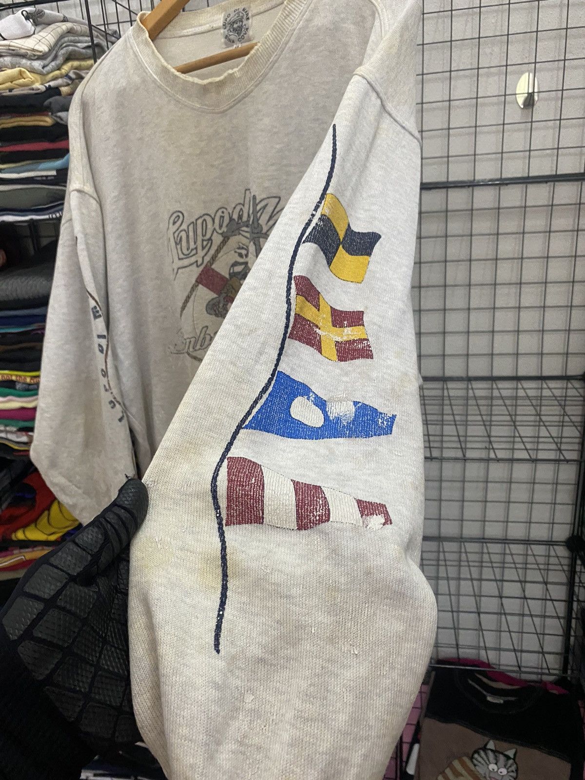 Japanese Brand × Vintage Vintage Lupo Di Mare Sina Cova Sweatshirt Size US L / EU 52-54 / 3 - 3 Thumbnail