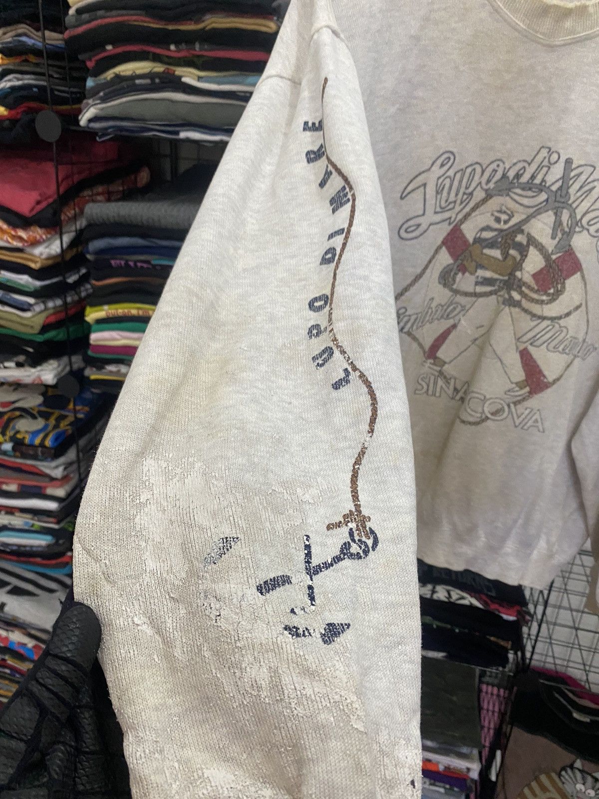 Japanese Brand × Vintage Vintage Lupo Di Mare Sina Cova Sweatshirt Size US L / EU 52-54 / 3 - 4 Thumbnail
