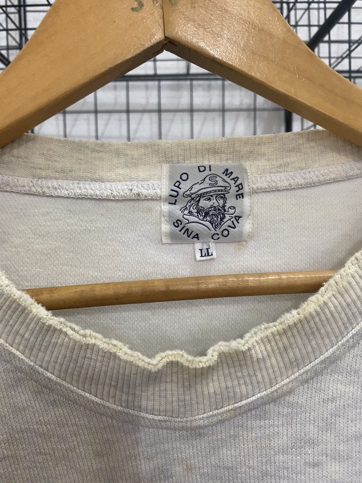 Japanese Brand × Vintage Vintage Lupo Di Mare Sina Cova Sweatshirt Size US L / EU 52-54 / 3 - 8 Thumbnail