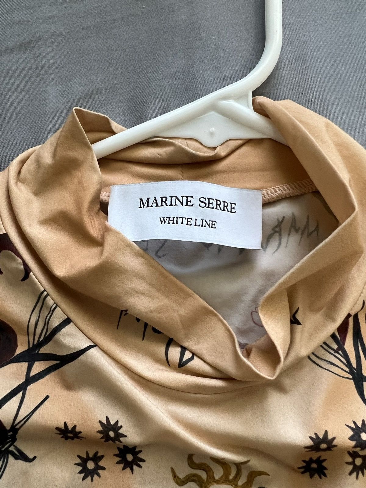 Marine Serre Marine Serra Second skin tattoo turtleneck Size US L / EU 52-54 / 3 - 9 Thumbnail