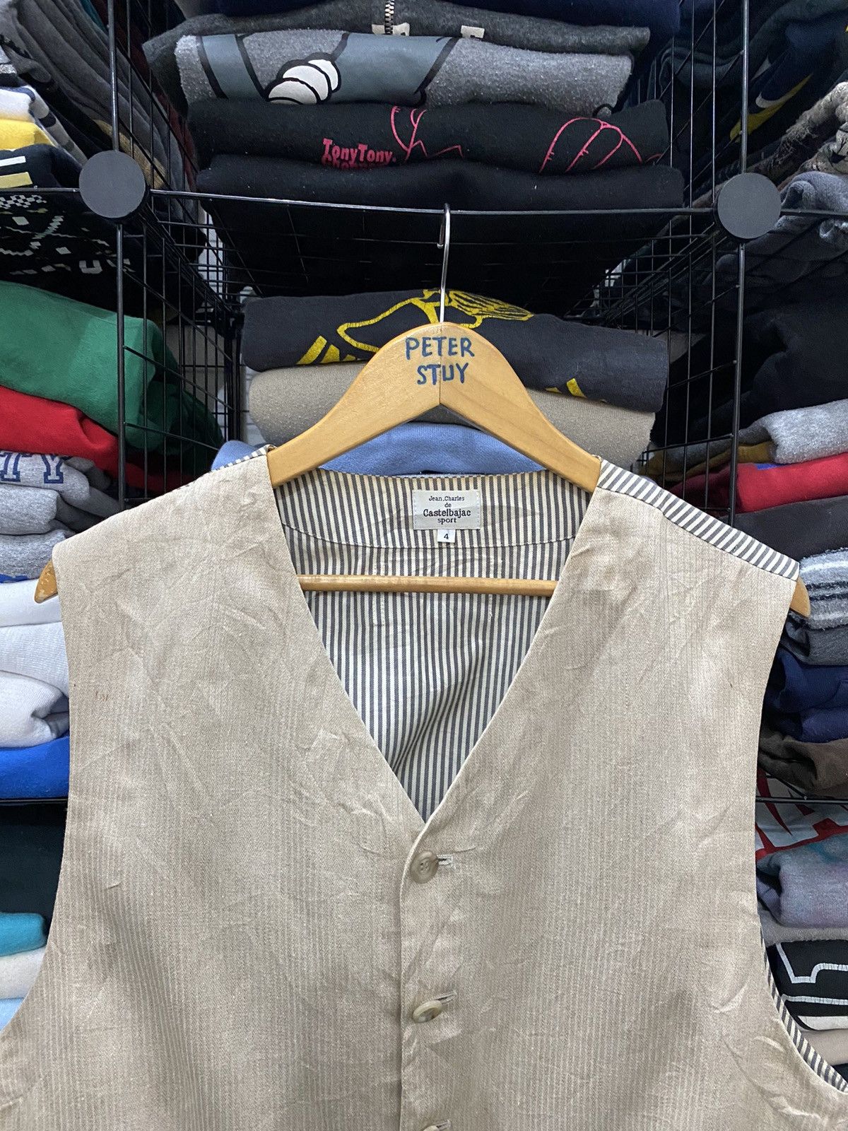 Jean Charles De Castelbajac JC CASTELBAJAC SPORT VEST Size US L / EU 52-54 / 3 - 3 Thumbnail