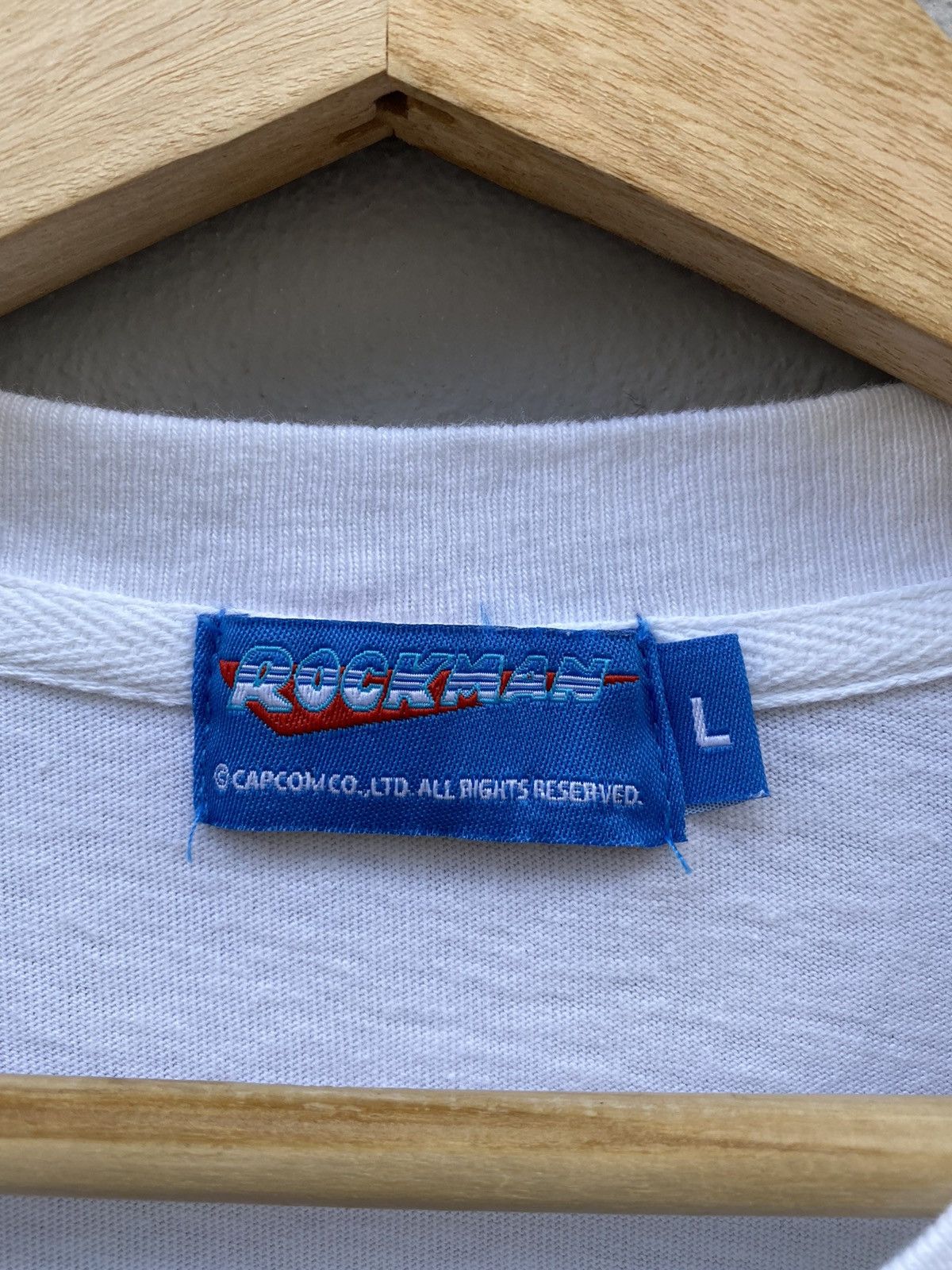 Japanese Brand 💥Vintage 80s-90s CAPCOM “ROCKMAN” Games Rare Graphic Tees Size US L / EU 52-54 / 3 - 5 Thumbnail
