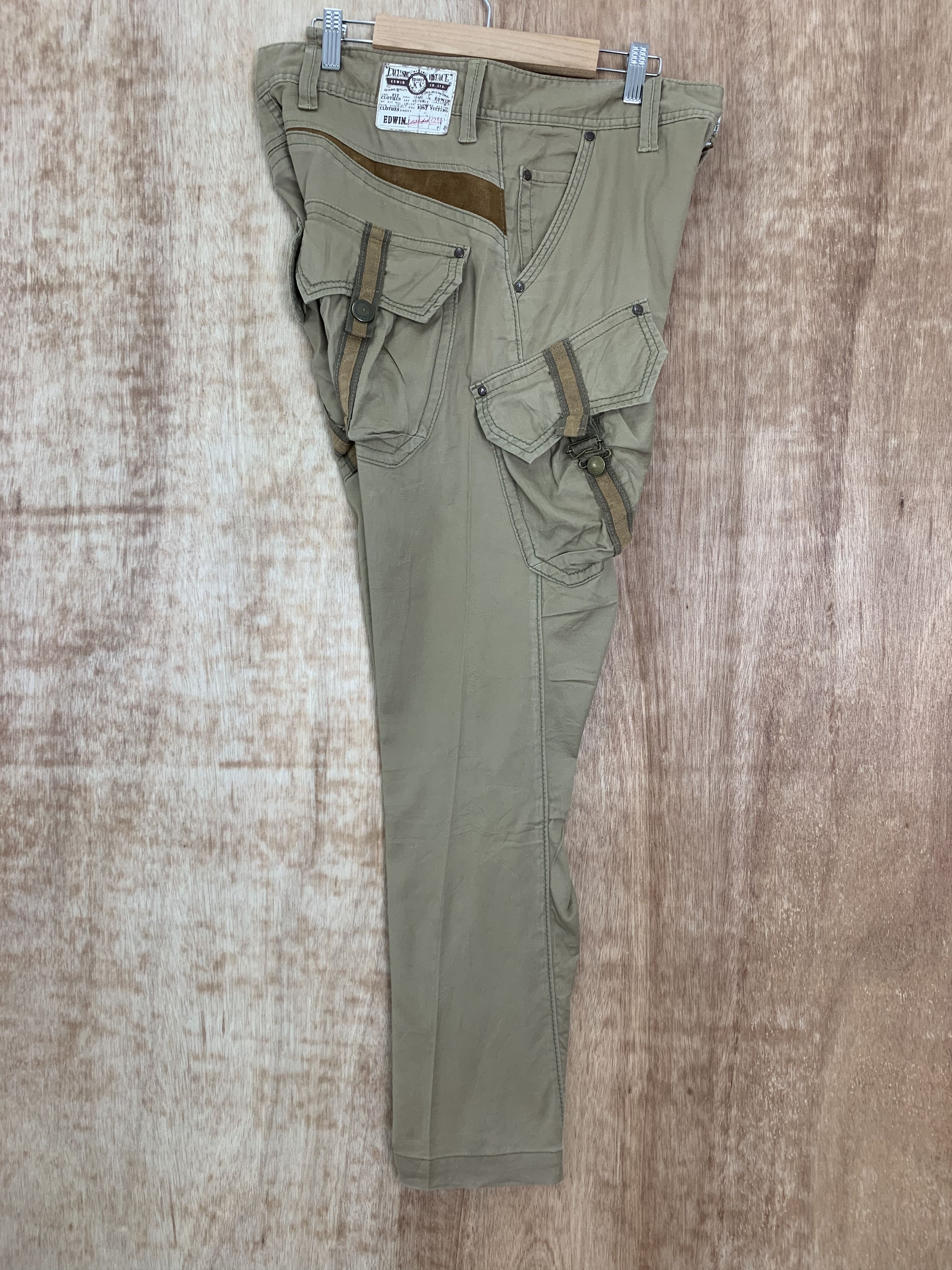 Edwin Vintage Edwin Cargo Technical Bush Pocket Pants Size US 32 / EU 48 - 20 Thumbnail