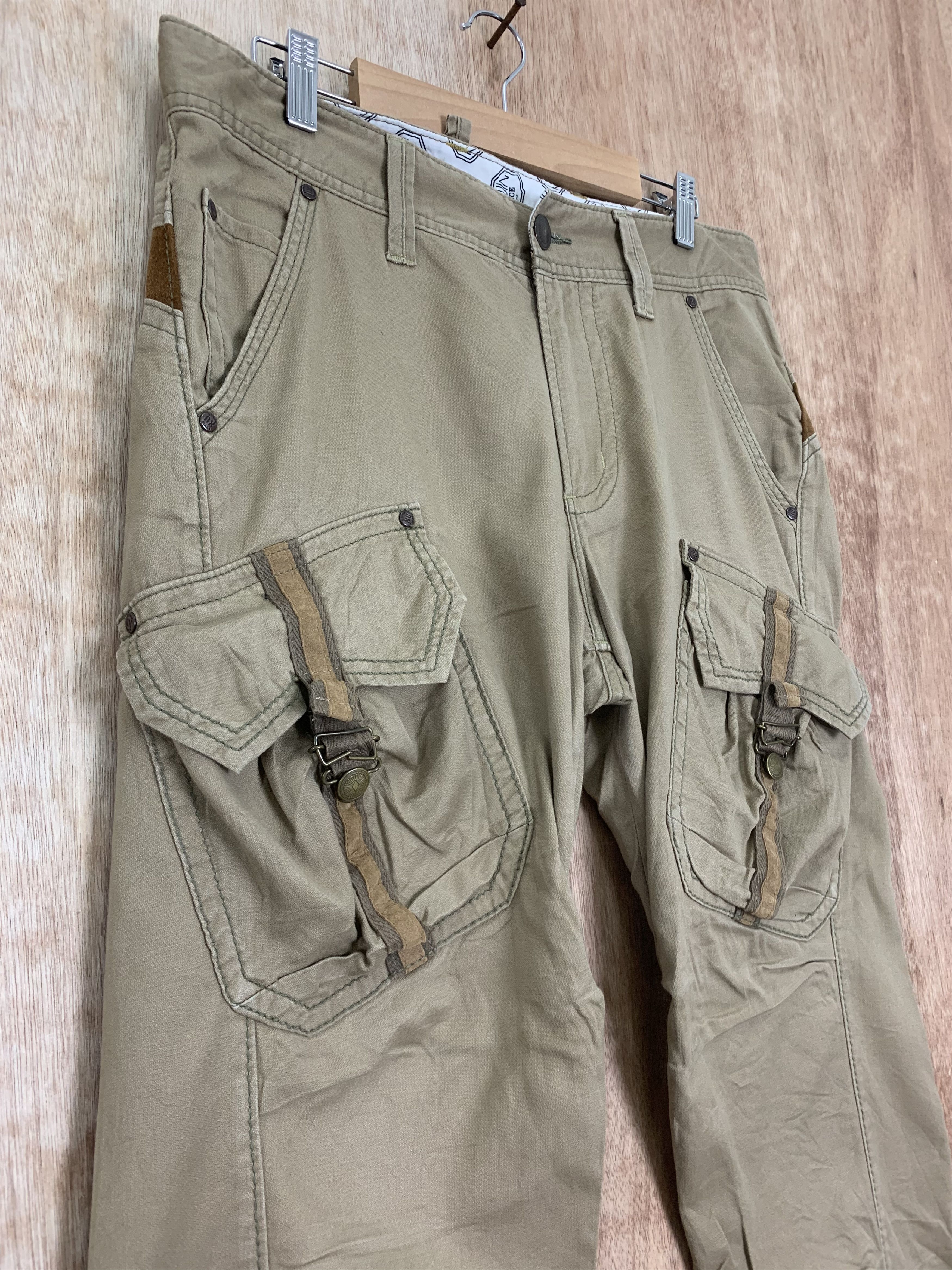 Edwin Vintage Edwin Cargo Technical Bush Pocket Pants Size US 32 / EU 48 - 9 Thumbnail