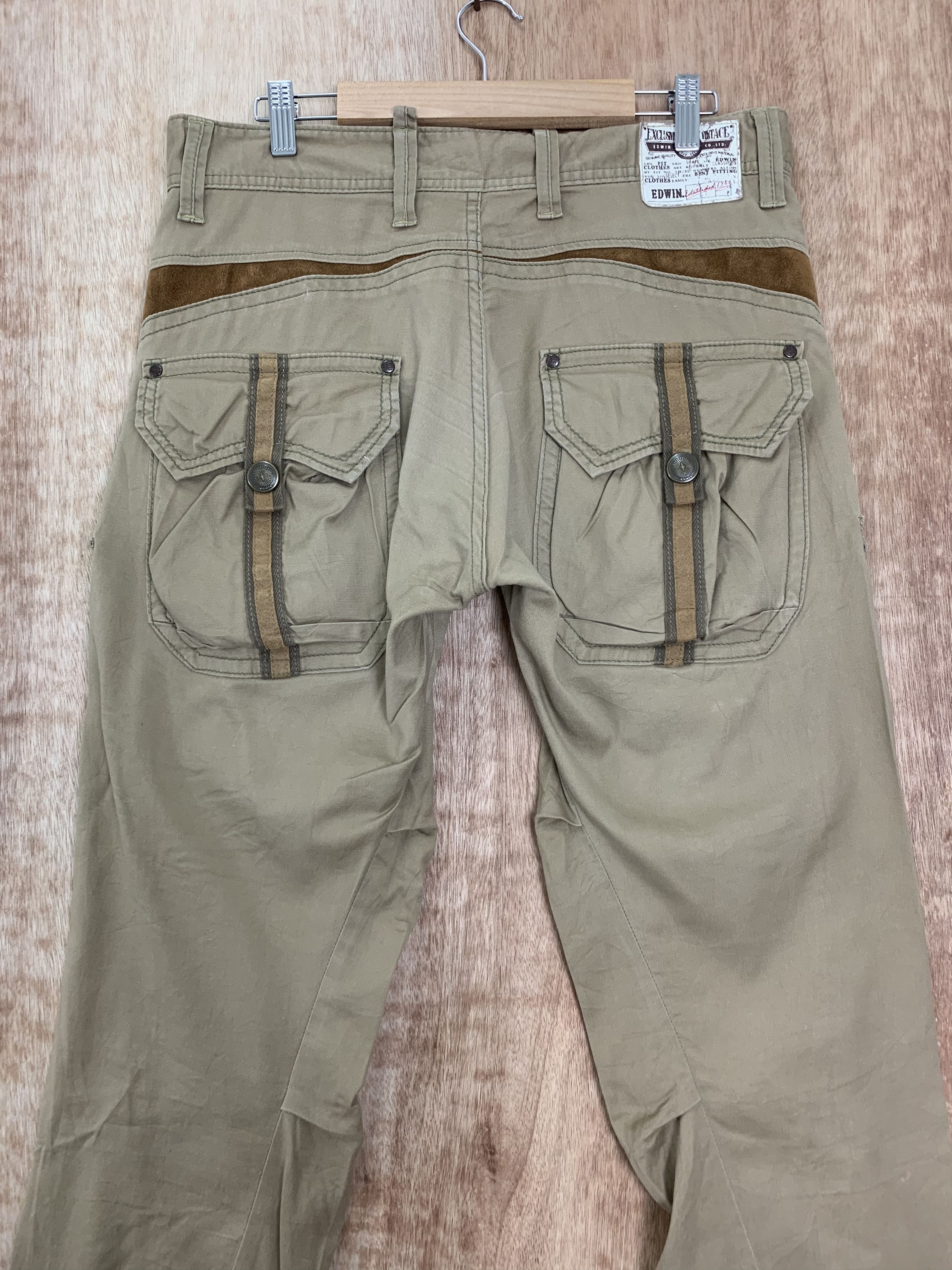 Edwin Vintage Edwin Cargo Technical Bush Pocket Pants Size US 32 / EU 48 - 15 Thumbnail