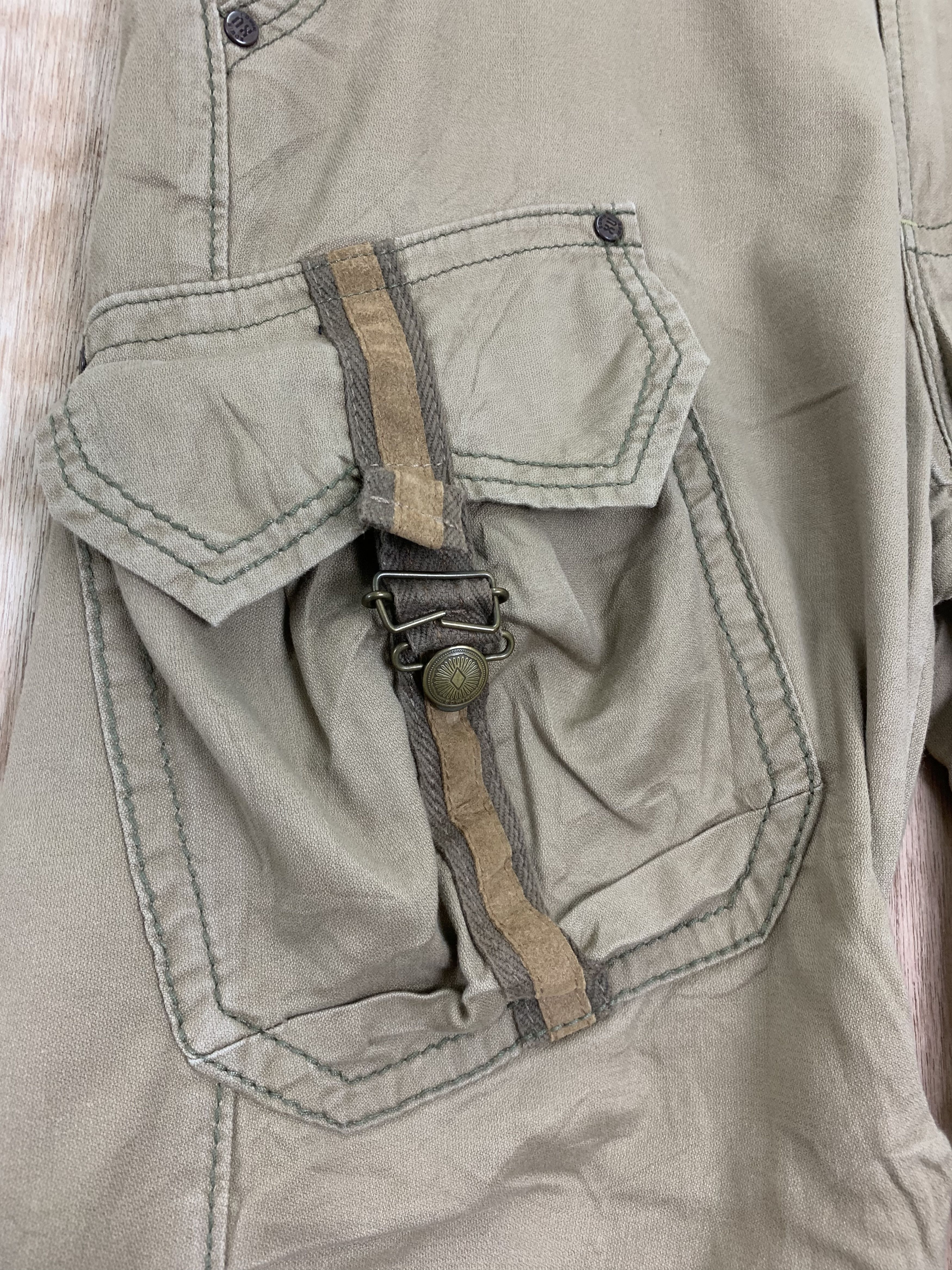 Edwin Vintage Edwin Cargo Technical Bush Pocket Pants Size US 32 / EU 48 - 11 Thumbnail