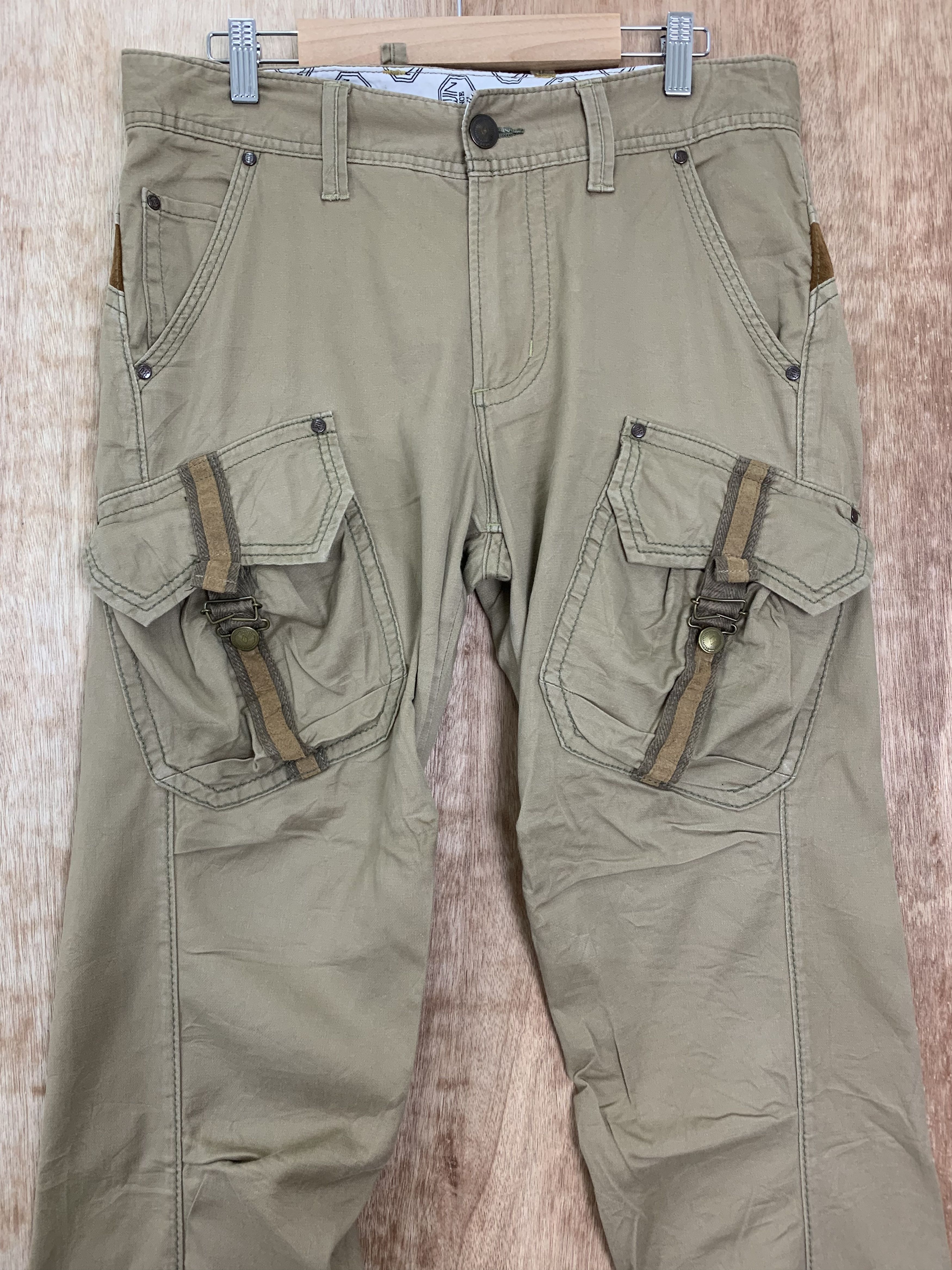Edwin Vintage Edwin Cargo Technical Bush Pocket Pants Size US 32 / EU 48 - 3 Thumbnail