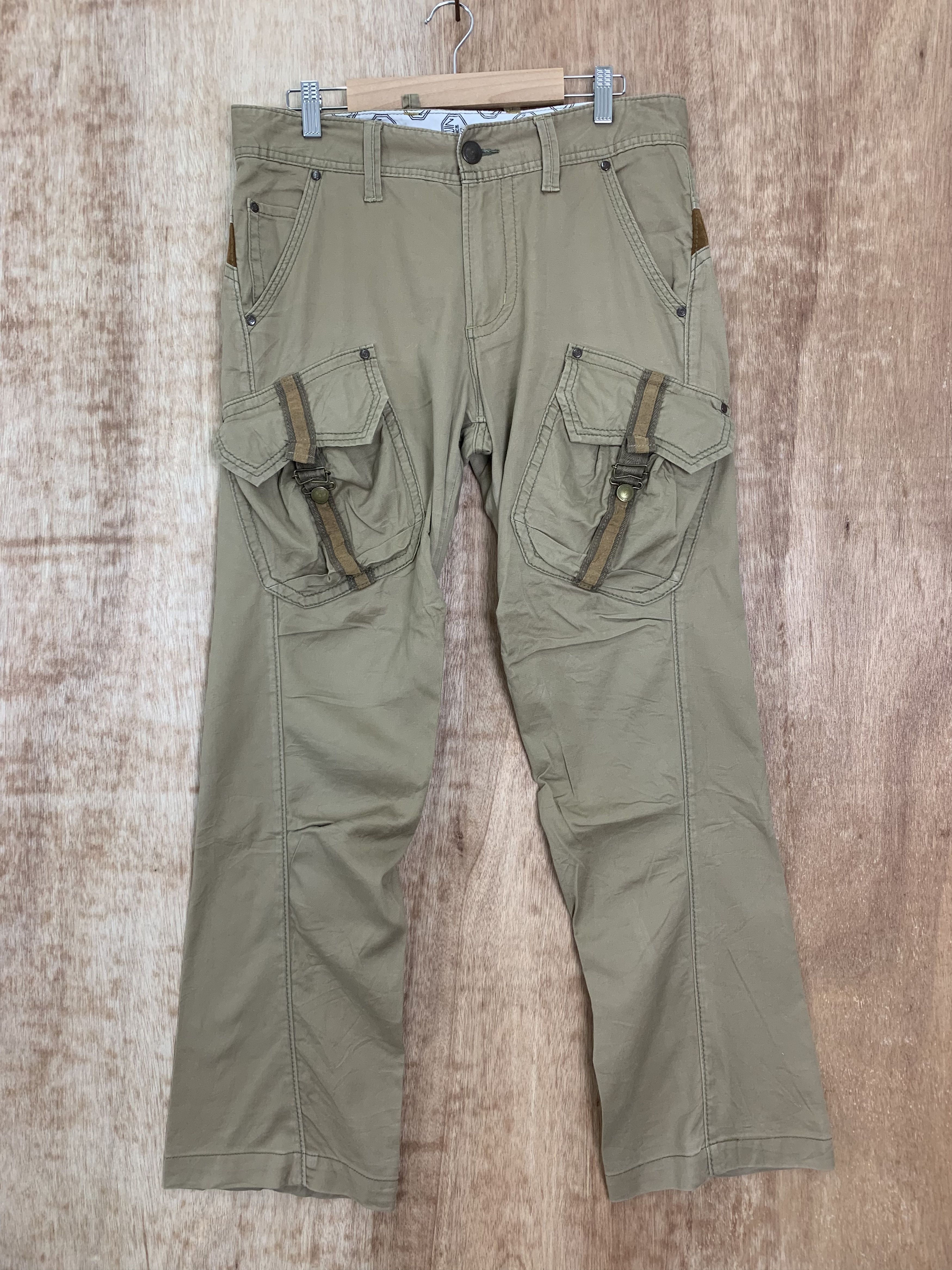 Edwin Vintage Edwin Cargo Technical Bush Pocket Pants Size US 32 / EU 48 - 1 Thumbnail