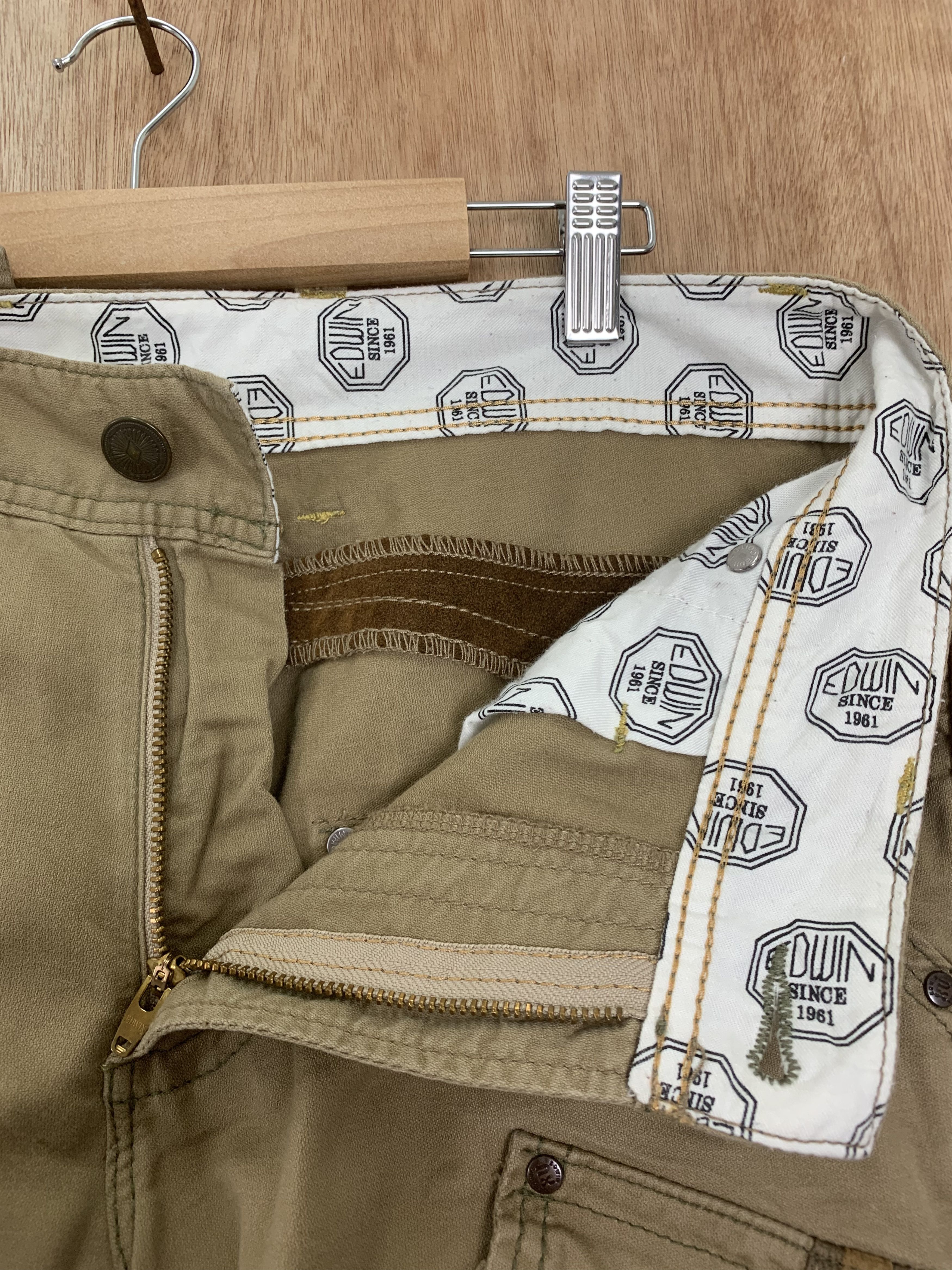Edwin Vintage Edwin Cargo Technical Bush Pocket Pants Size US 32 / EU 48 - 13 Thumbnail