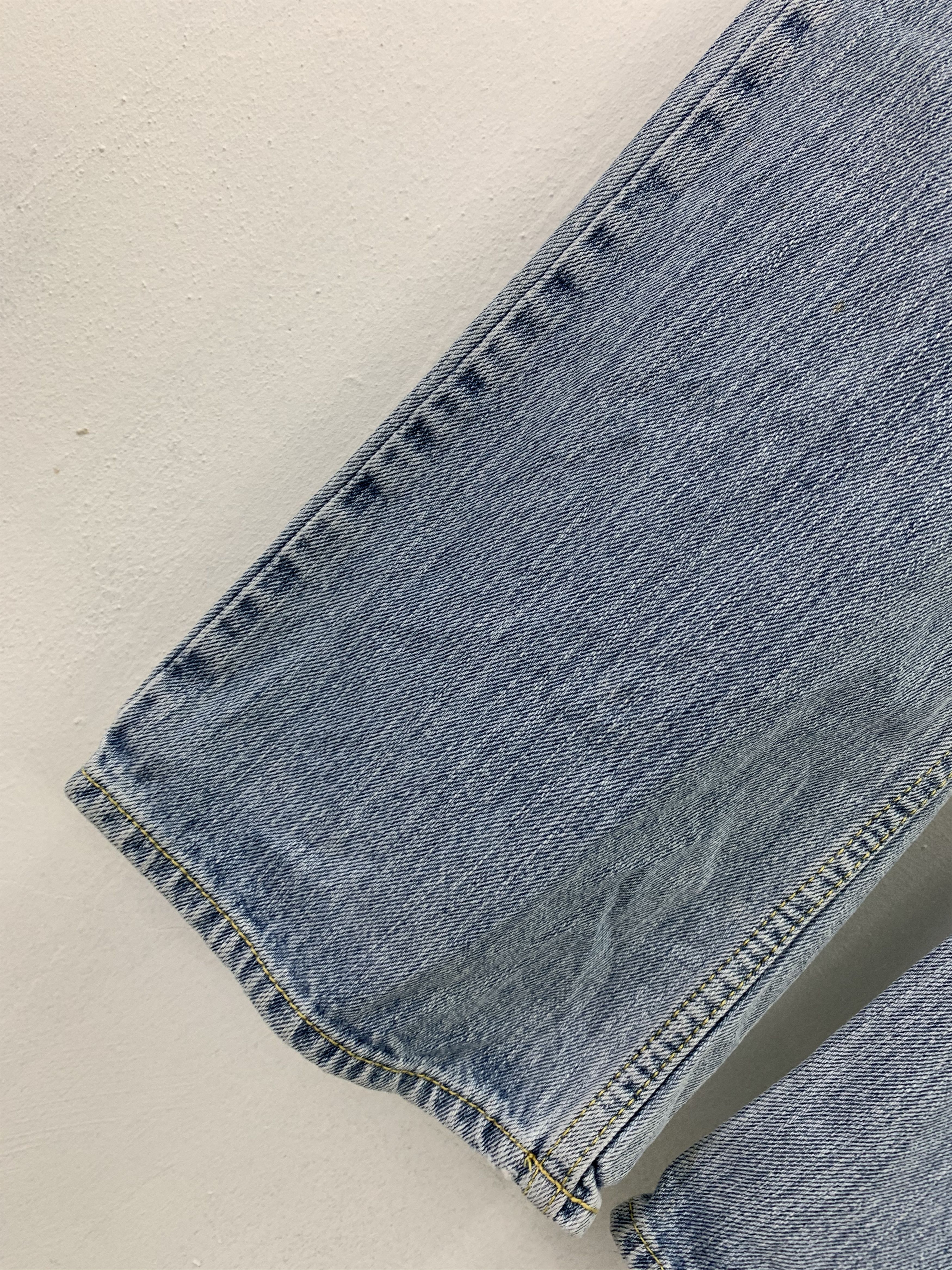 Japanese Brand Denim Pants Patches Handcrafted Streetwear Style Size US 33 - 7 Thumbnail