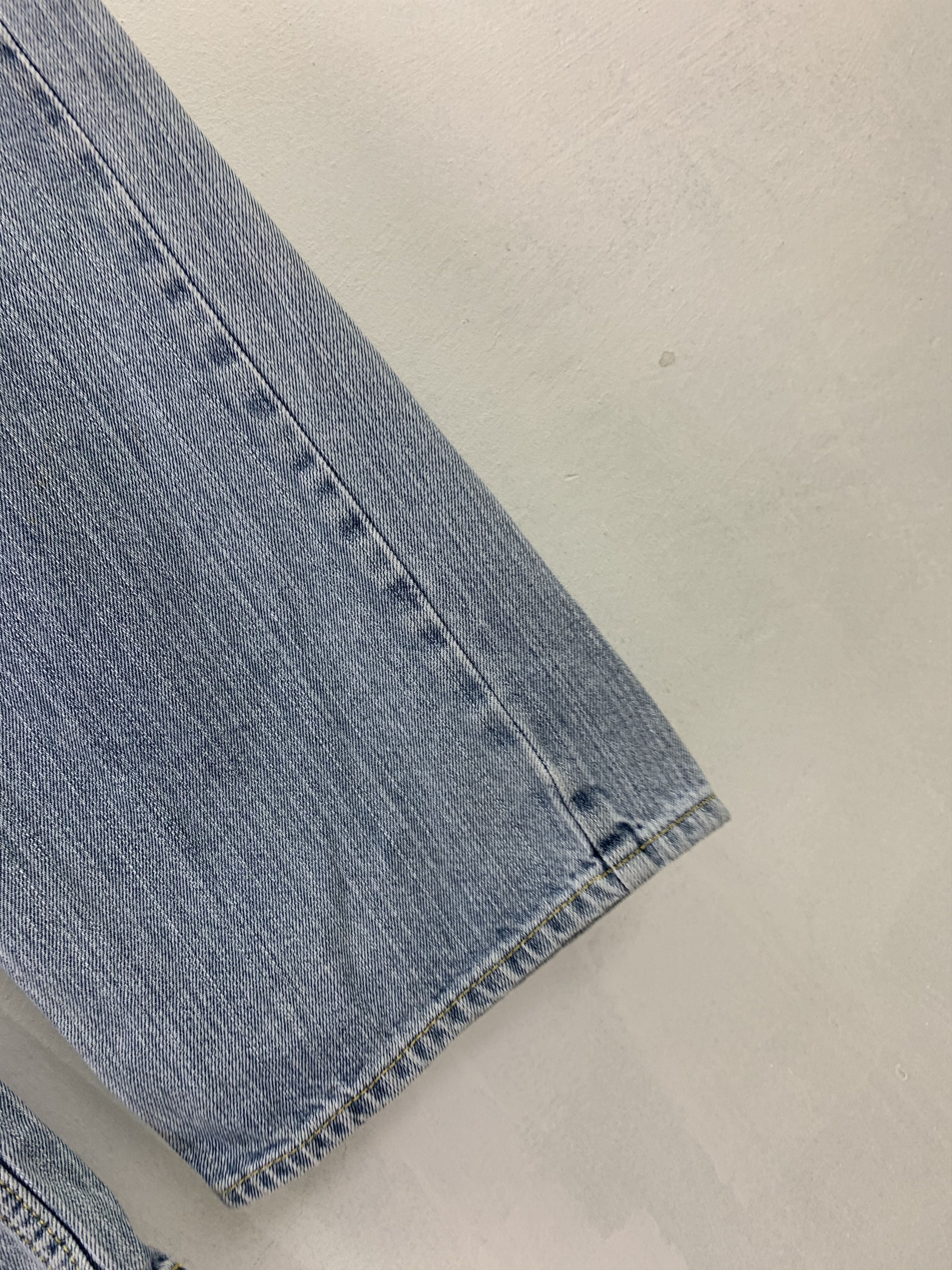 Japanese Brand Denim Pants Patches Handcrafted Streetwear Style Size US 33 - 6 Thumbnail