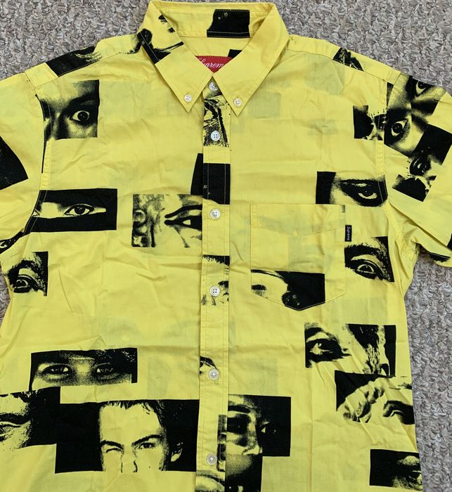 Supreme S/S 2011 Supreme Eyes Button Up Shirt size small | Grailed