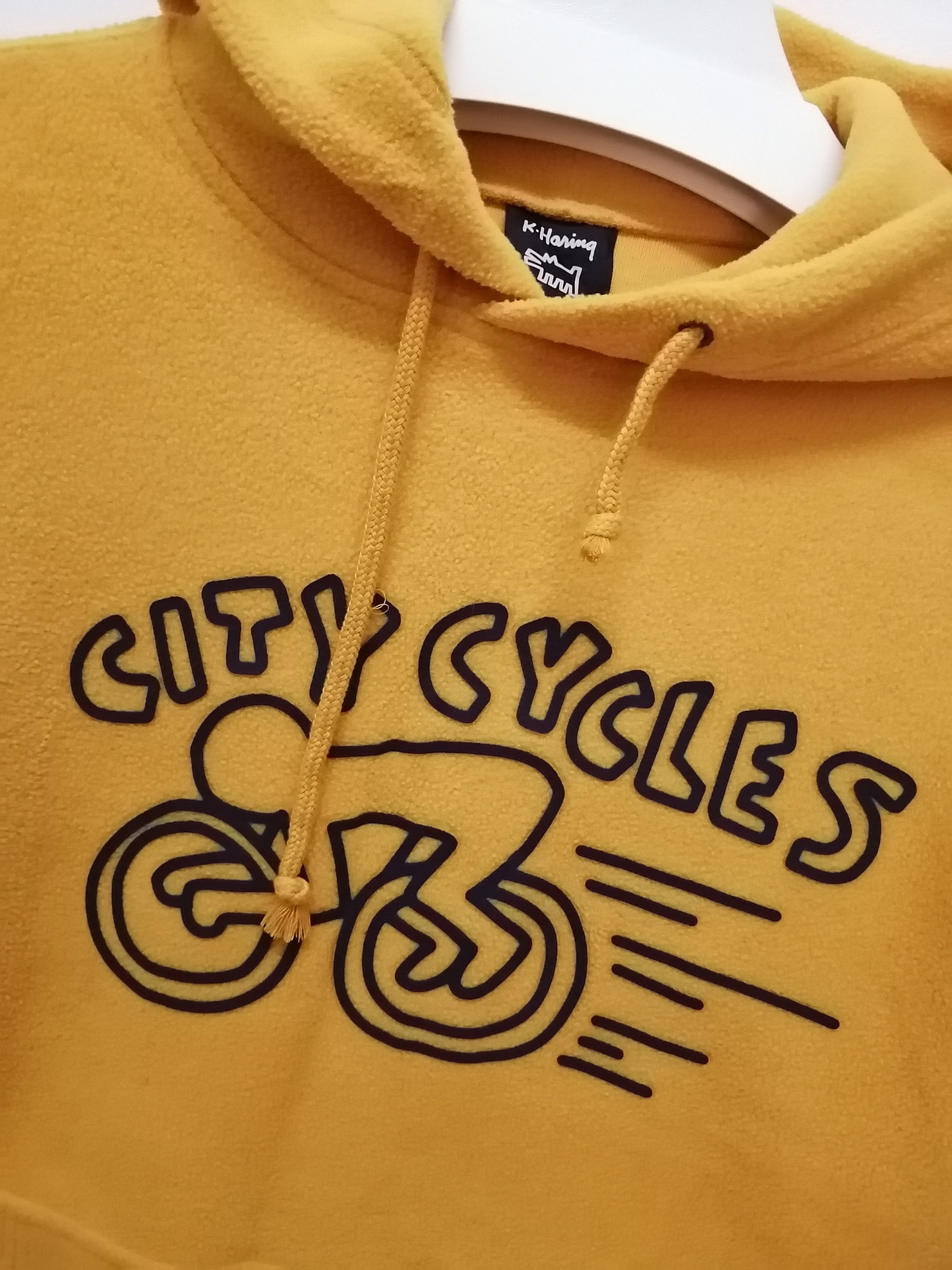 Keith Haring Vtg KEITH HARING x Uniqlo City Cycles Hoodie Size US M / EU 48-50 / 2 - 5 Thumbnail