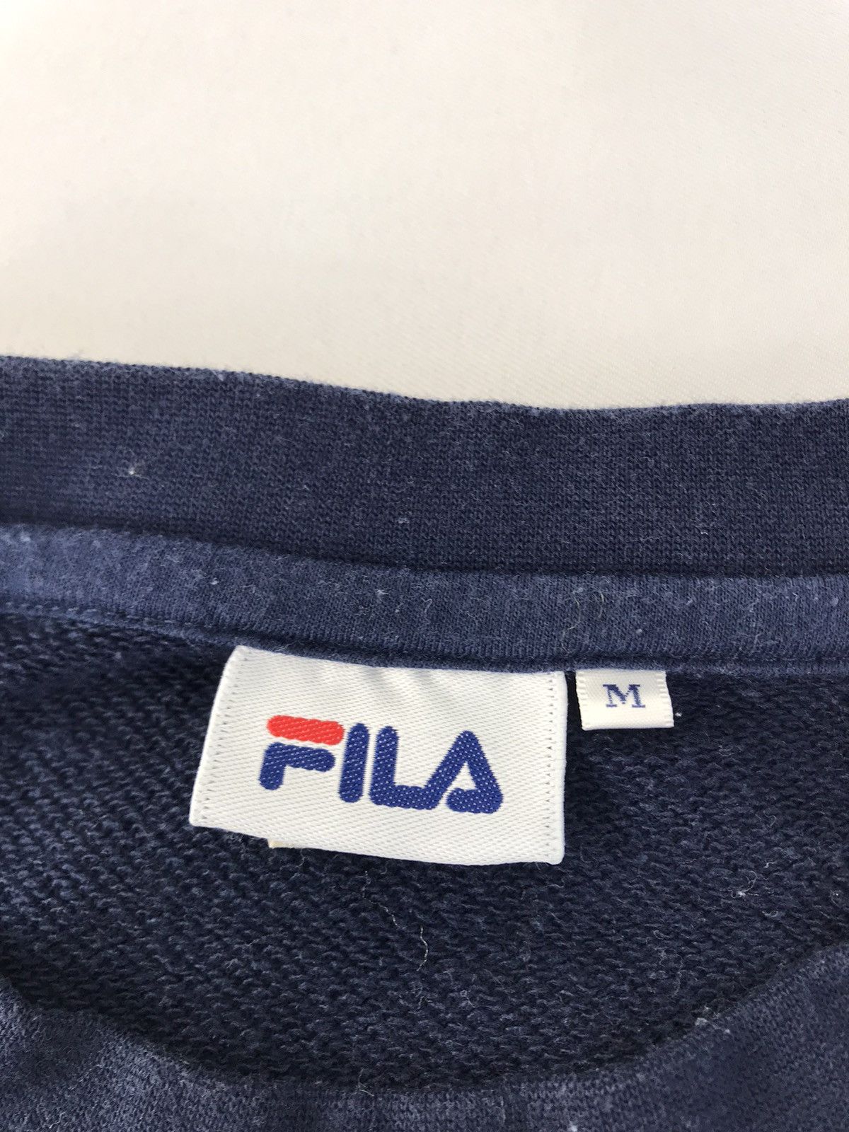 Fila Fila Spell Out Sweatshirt Pull Over Colour Block Size US M / EU 48-50 / 2 - 7 Thumbnail