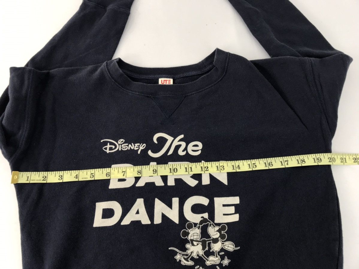 Cartoon Network Disney Mickey Mouse Barn Dance Sweatshirt Big Logo Printed Size US M / EU 48-50 / 2 - 7 Thumbnail