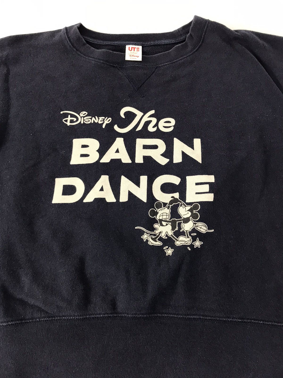 Cartoon Network Disney Mickey Mouse Barn Dance Sweatshirt Big Logo Printed Size US M / EU 48-50 / 2 - 3 Thumbnail