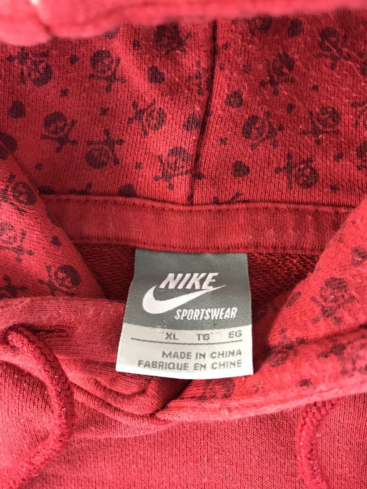 Nike Pull Over Nike Vandals Skull Bones Hoodies Sweatshirt Size XL / US 12-14 / IT 48-50 - 7 Thumbnail