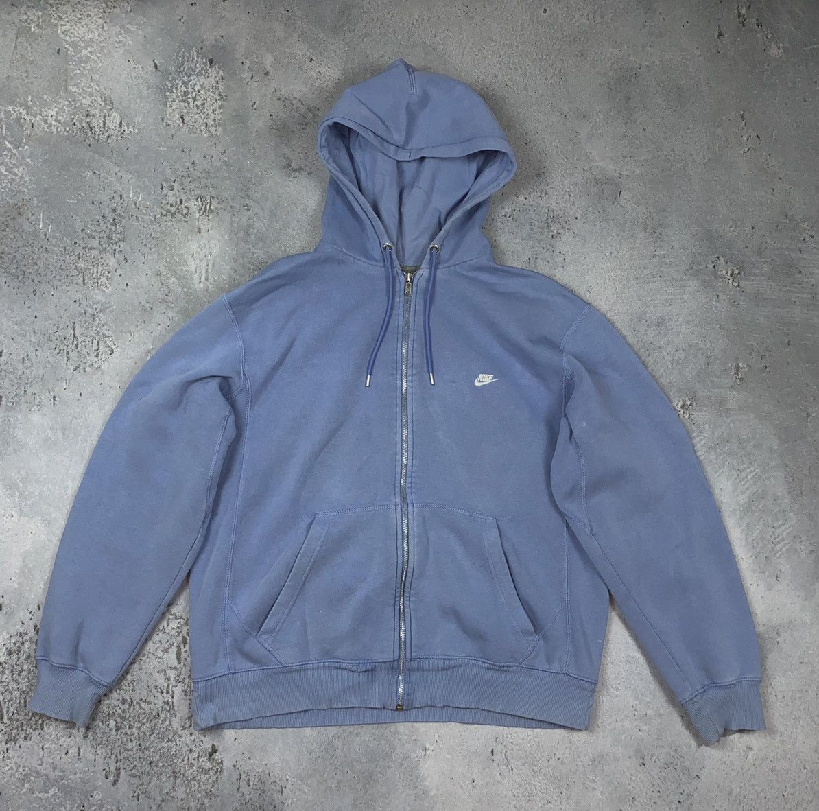 Nike Nike vintage hoodie baby blue swoosh logo acg Size US XL / EU 56 / 4 - 1 Thumbnail