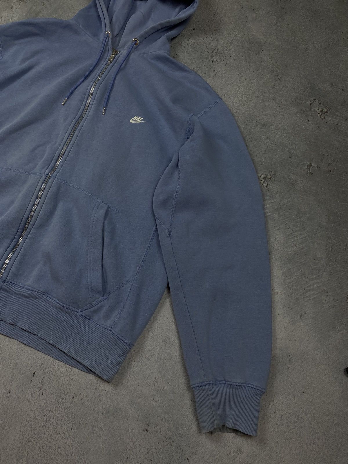 Nike Nike vintage hoodie baby blue swoosh logo acg Size US XL / EU 56 / 4 - 2 Thumbnail
