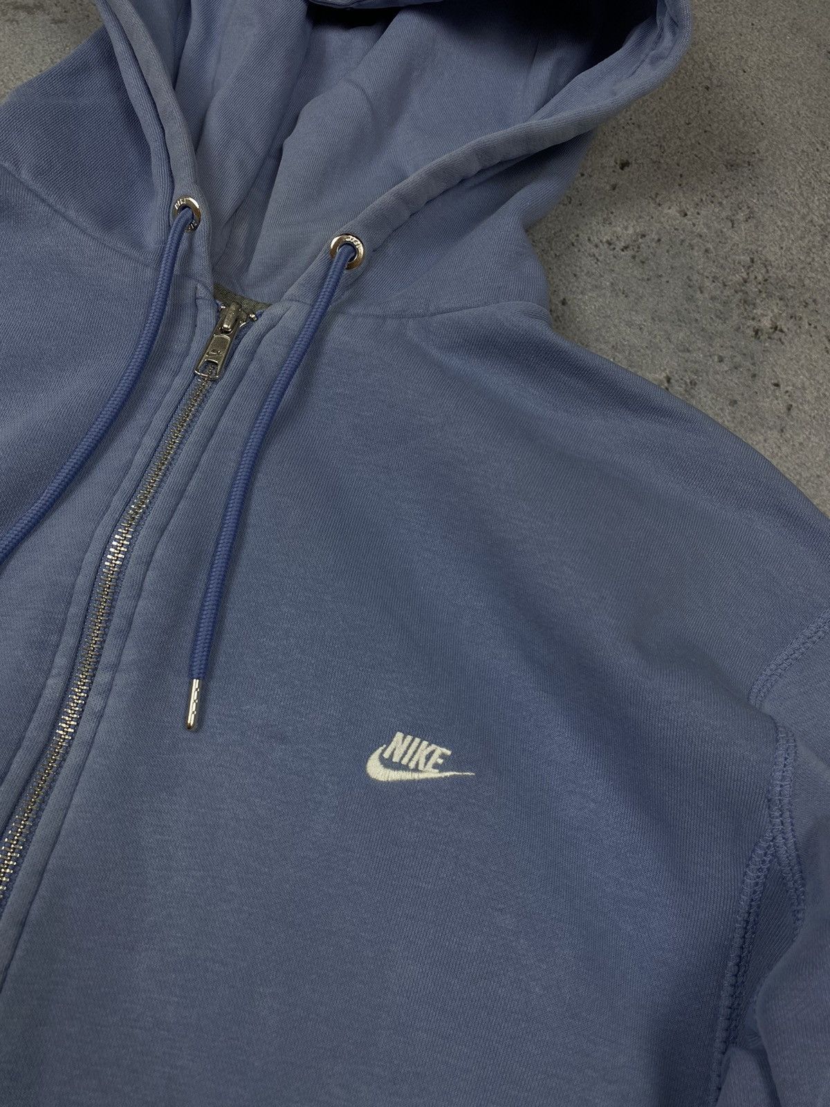 Nike Nike vintage hoodie baby blue swoosh logo acg Size US XL / EU 56 / 4 - 3 Thumbnail