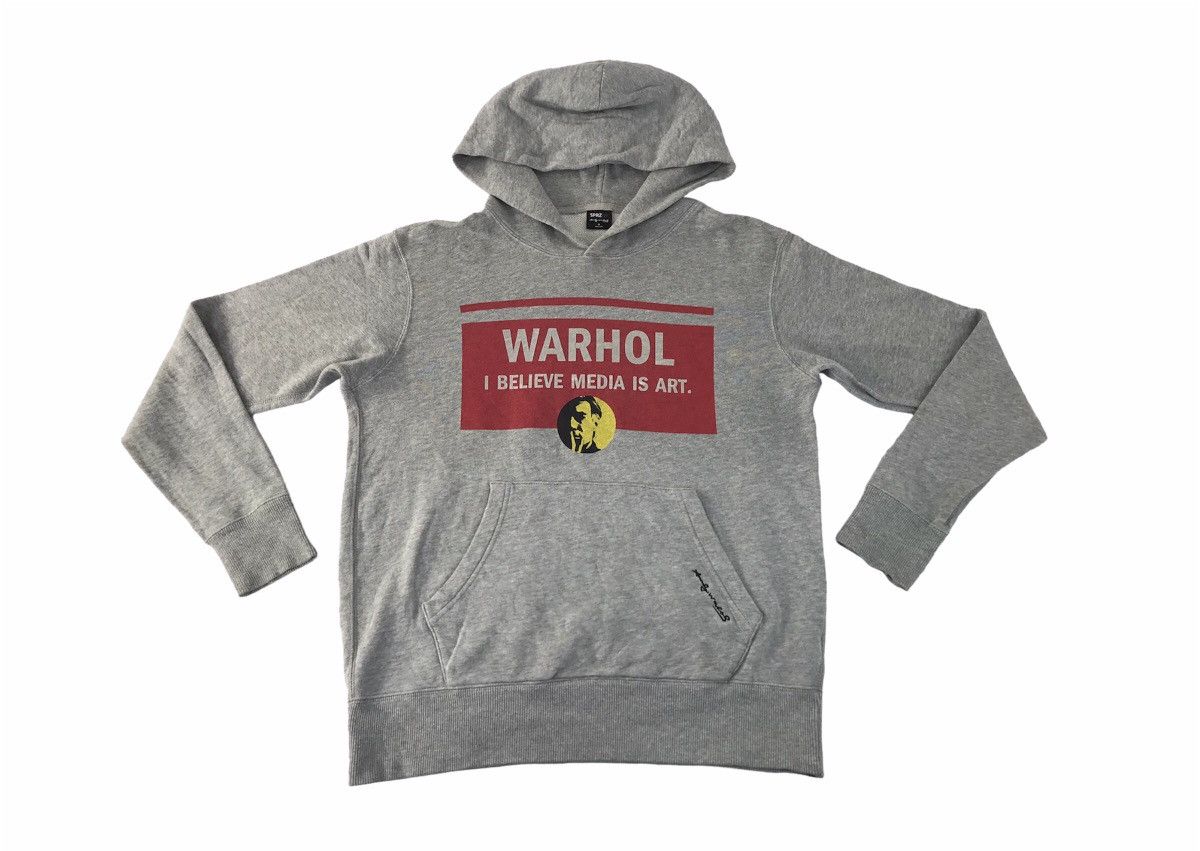 Andy Warhol Andy Warhol I Believe Media Is Art Hoodies Pull Over Size US M / EU 48-50 / 2 - 1 Thumbnail