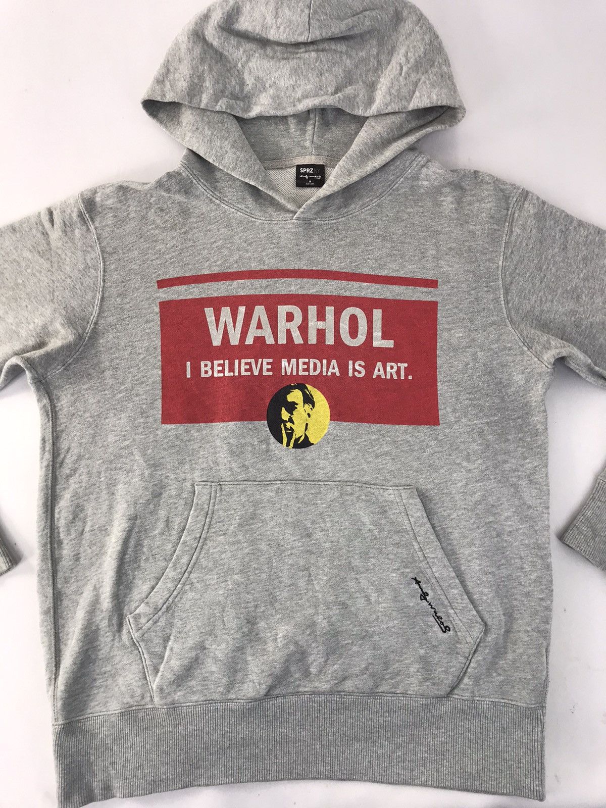 Andy Warhol Andy Warhol I Believe Media Is Art Hoodies Pull Over Size US M / EU 48-50 / 2 - 2 Thumbnail