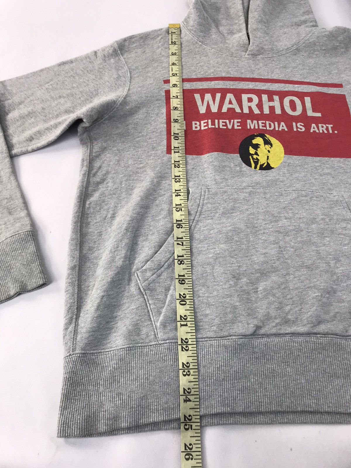 Andy Warhol Andy Warhol I Believe Media Is Art Hoodies Pull Over Size US M / EU 48-50 / 2 - 10 Thumbnail