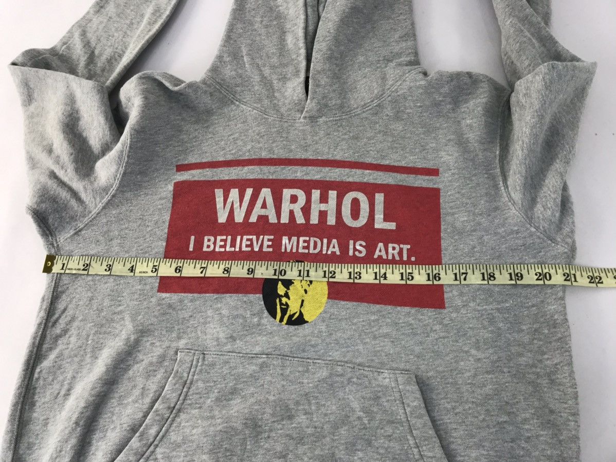 Andy Warhol Andy Warhol I Believe Media Is Art Hoodies Pull Over Size US M / EU 48-50 / 2 - 9 Thumbnail
