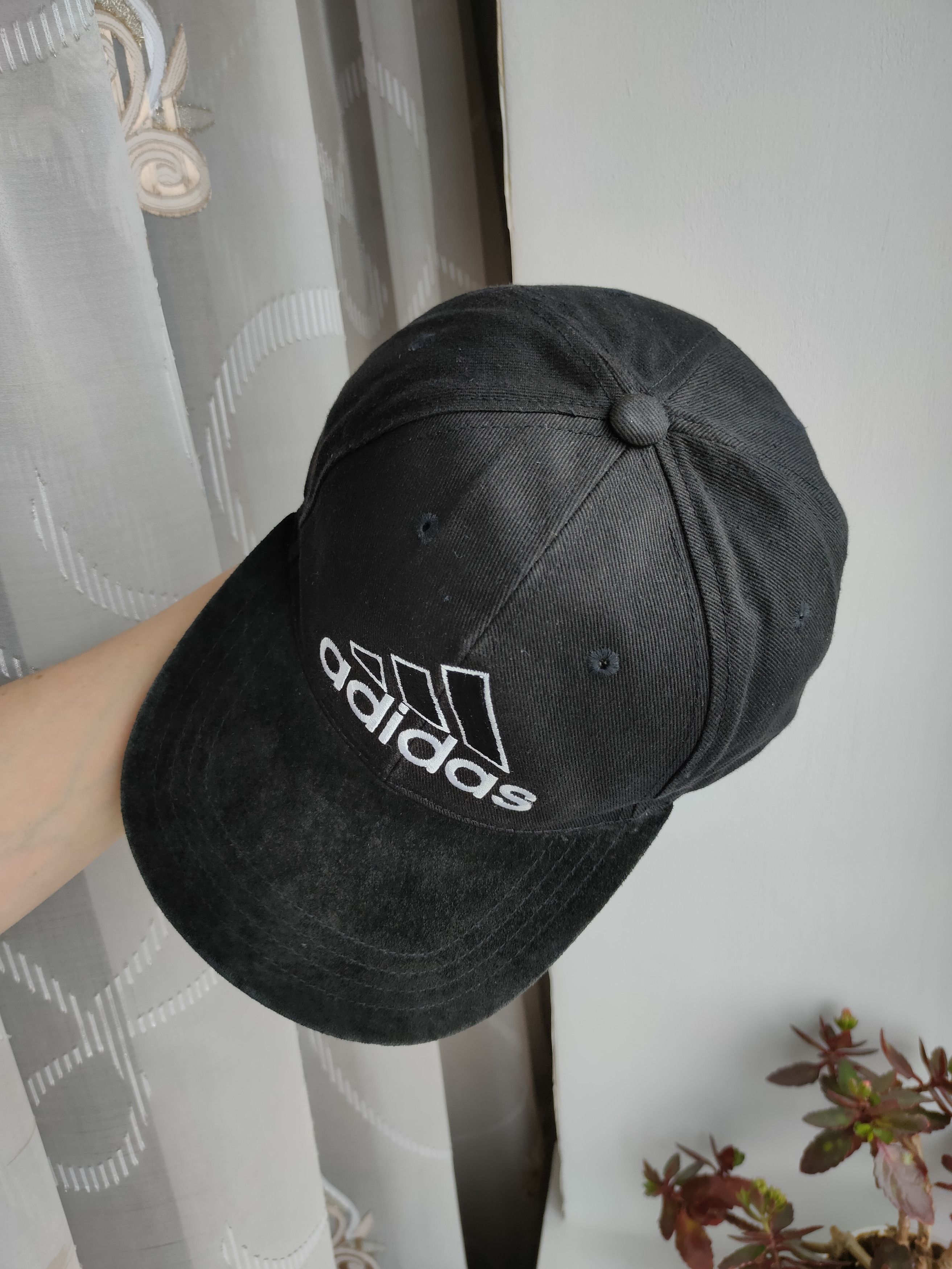 Adidas Adidas vintage cap hat adidas vintage big logo 53-58 Size ONE SIZE - 5 Thumbnail