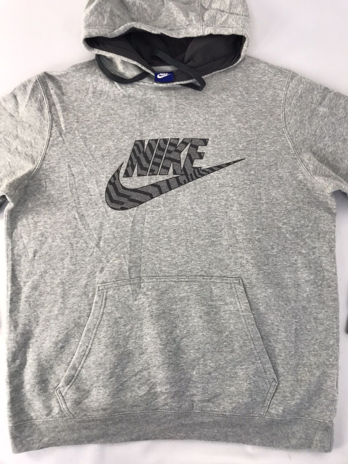 Nike Pull Over Nike Art Swoosh Logo Hoodie Sweatshirt Size US XL / EU 56 / 4 - 2 Thumbnail
