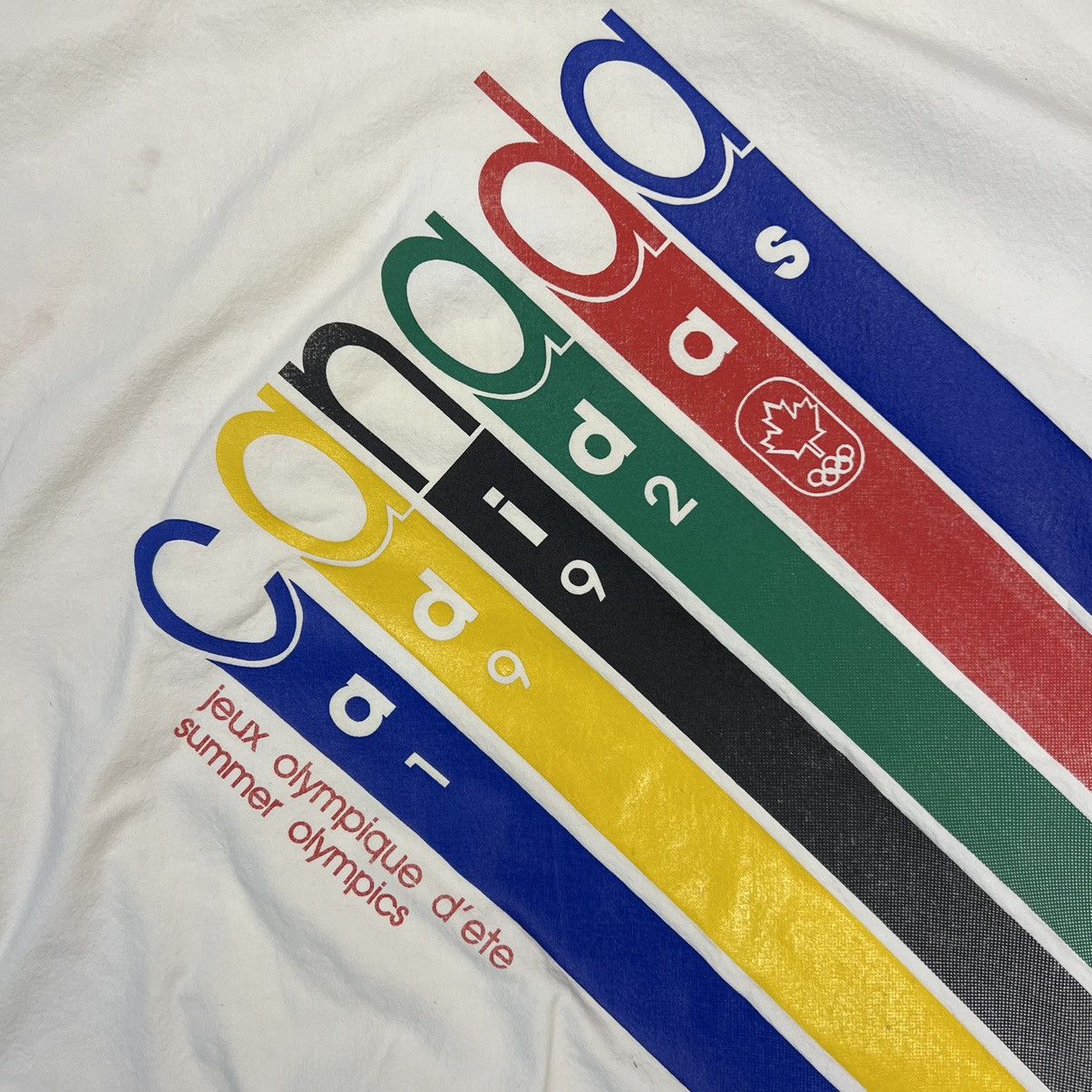 Adidas 1992 Adidas Barcelona Olympics Canada Sweatshirt Pullover Size US XL / EU 56 / 4 - 2 Thumbnail