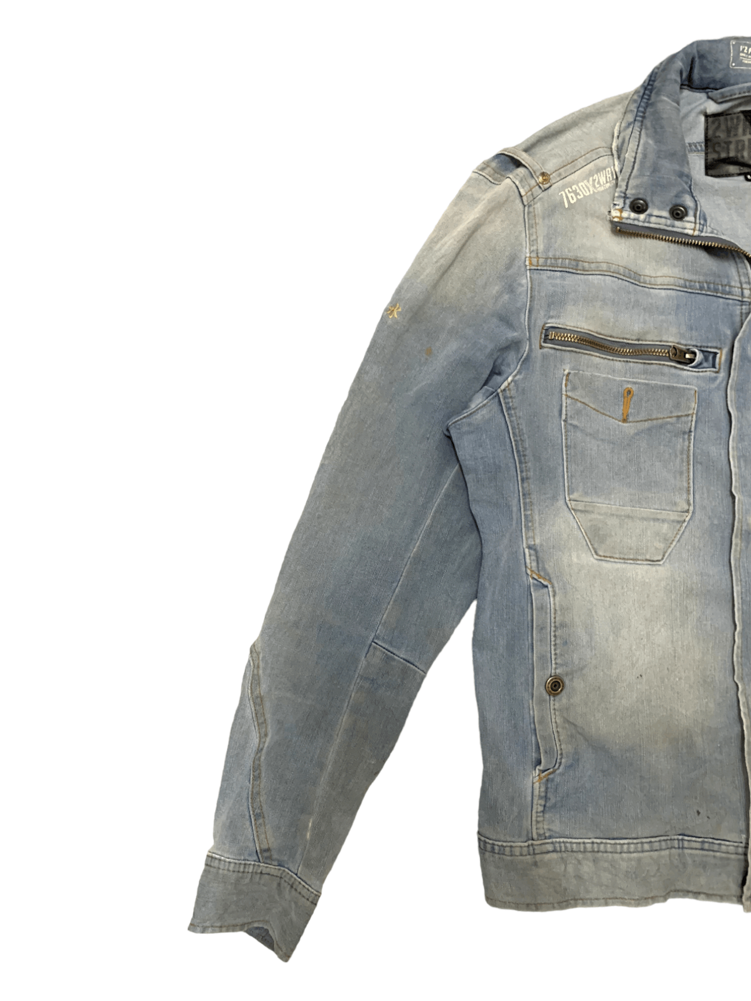 Japanese Brand Vintage I'Z Frontier Multi Pocket Faded Workwear Jacket Size US M / EU 48-50 / 2 - 10 Thumbnail