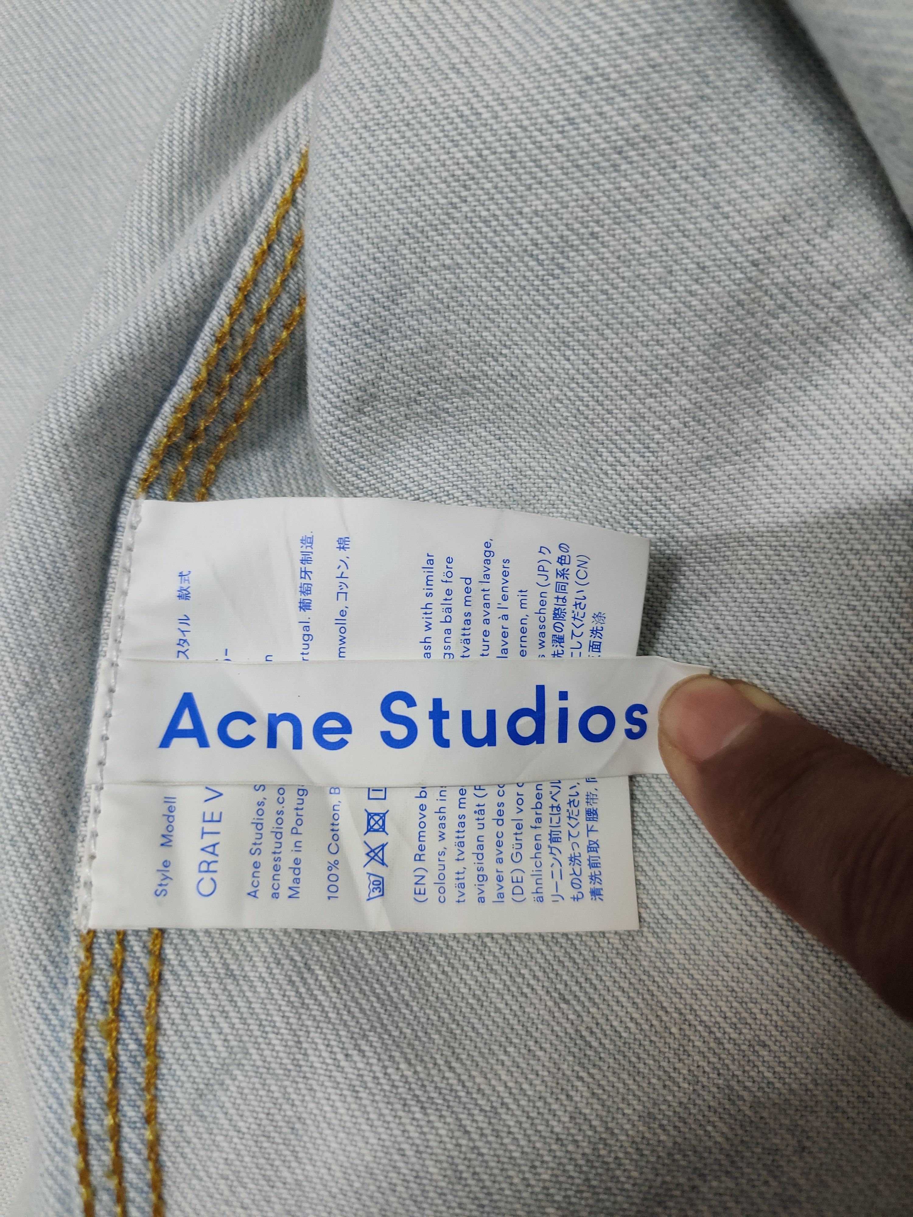 Acne Studios Acne Studios Blå Konst Six Pocket Size US L / EU 52-54 / 3 - 10 Thumbnail
