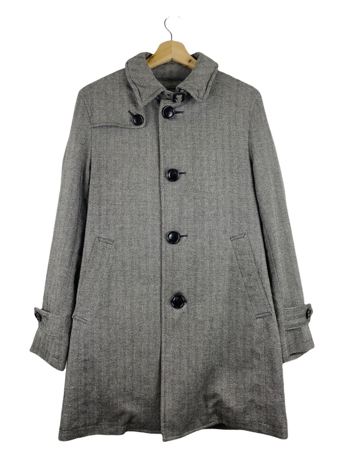 image of Men’S Bigi Crowded Closet Wool Jacket in Grey, Men's (Size Medium)
