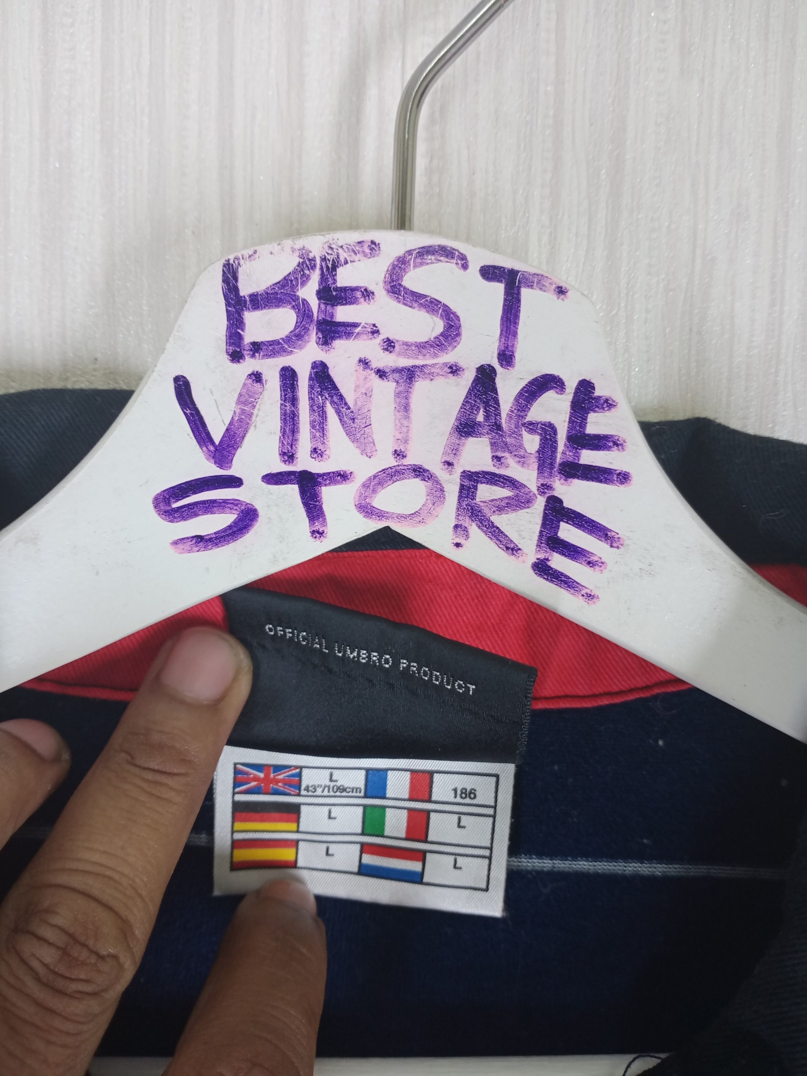 Umbro Manchester United Umbro Vintage Size US L / EU 52-54 / 3 - 6 Thumbnail