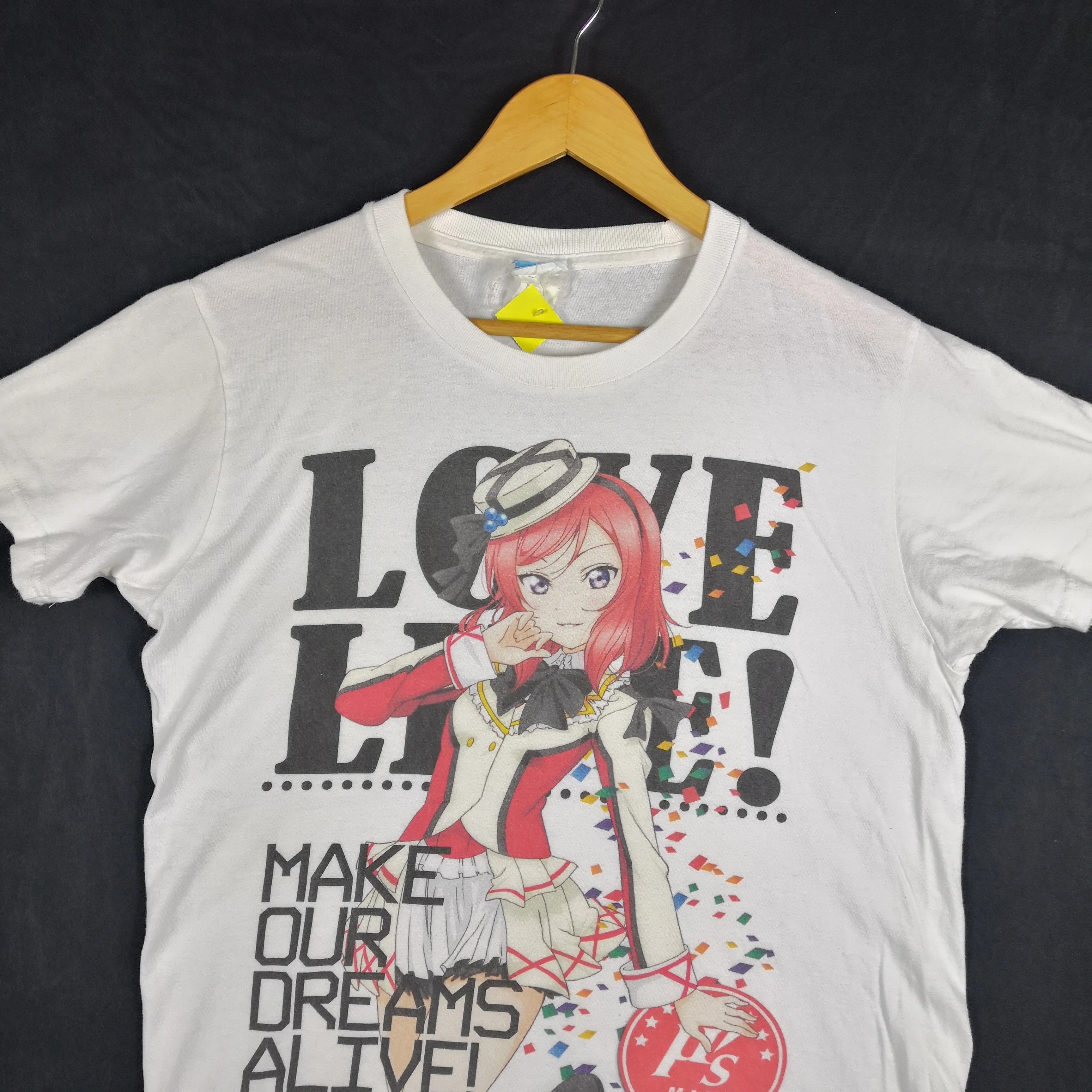 Cartoon Network School Idol TShirt Honoka Kosaka Anime Japanese Cartoon Tee Size US M / EU 48-50 / 2 - 2 Thumbnail